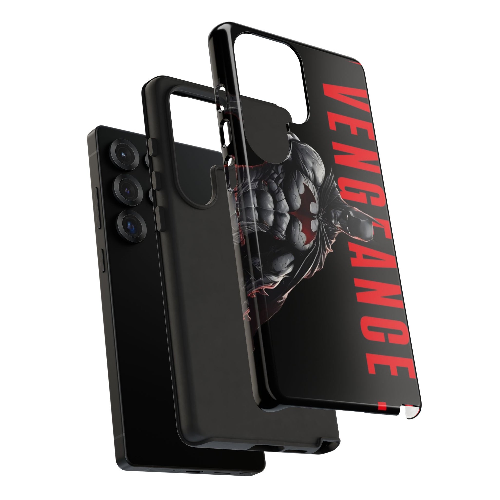 DC Comics Batman Vengence Tough Cases for iPhones, Samsung, and Pixel