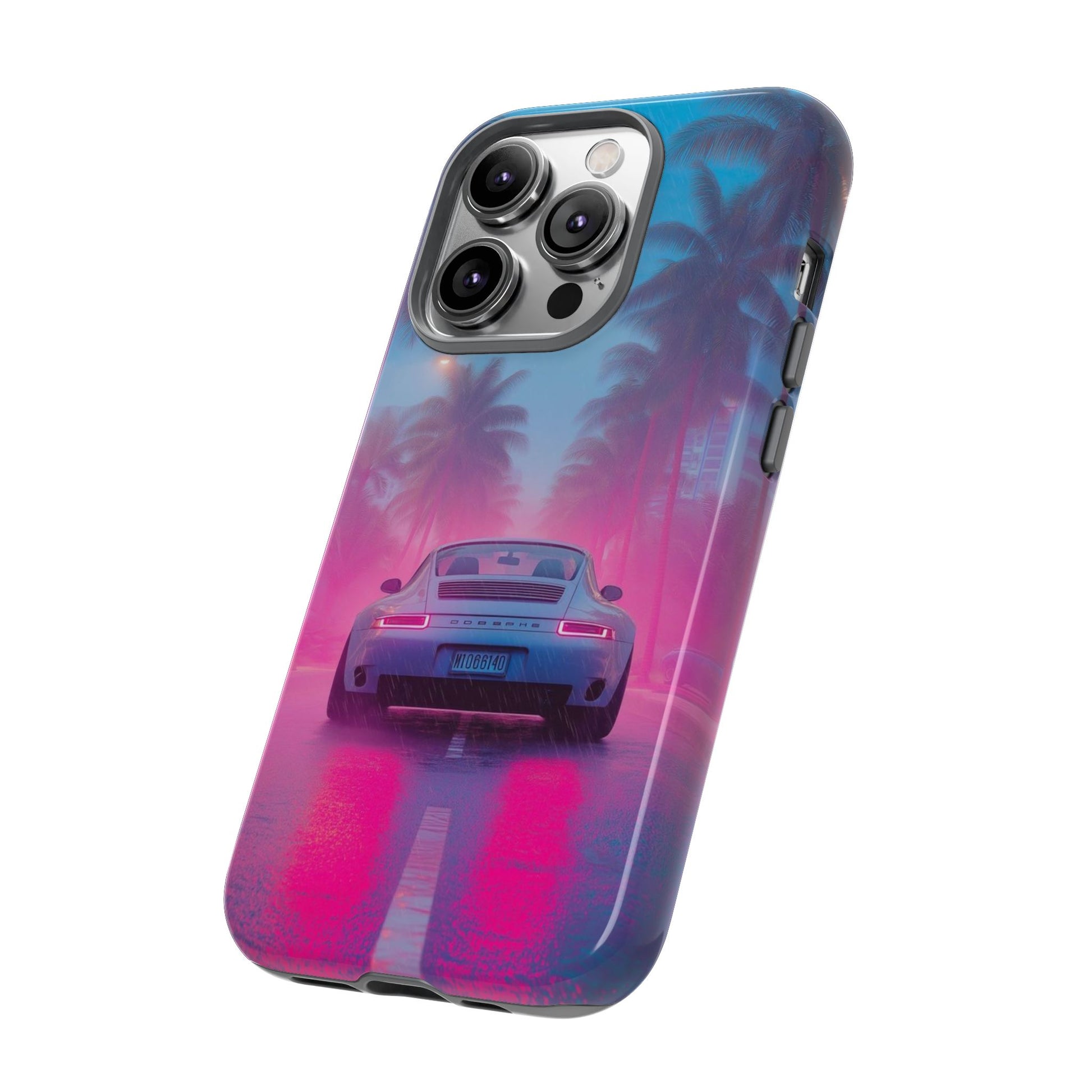 Miami Vice Porsche Phone Case for iPhone, Samsung Galaxy, & Pixel Phones