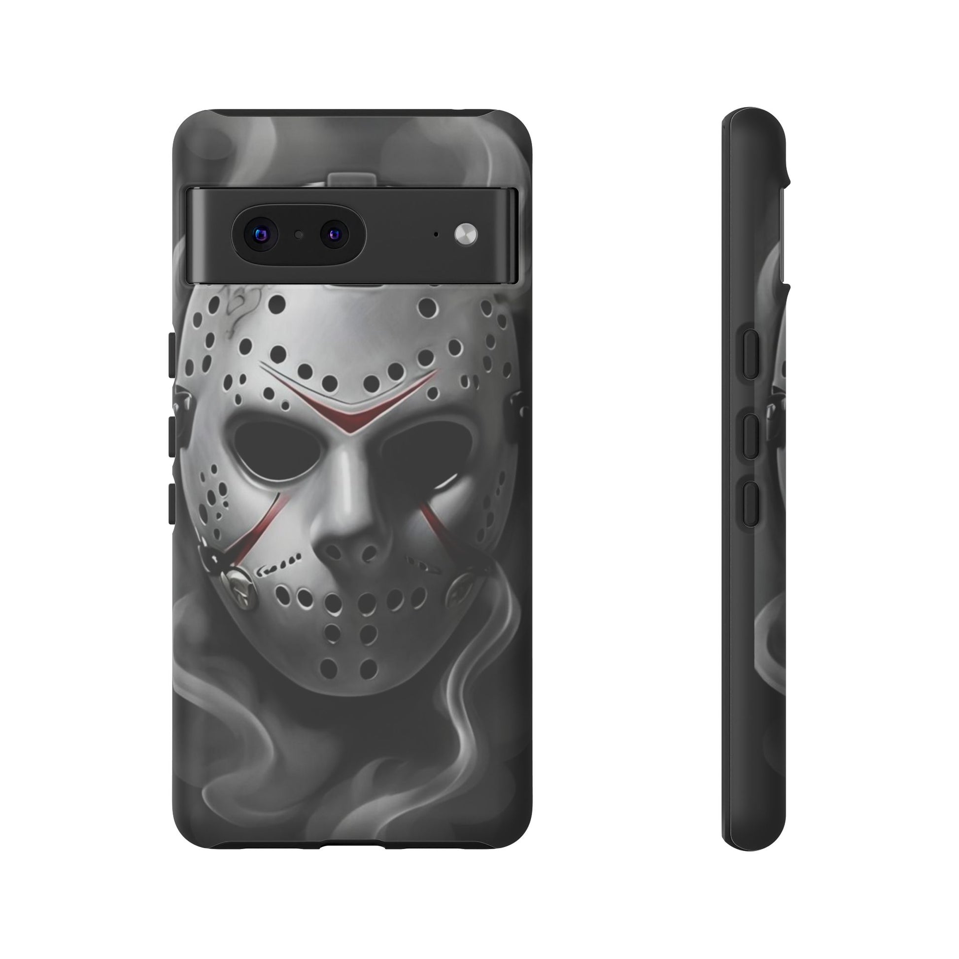Friday the 13th Jason's Mask Tough Cases for iPhones, Samsung, and Pixel