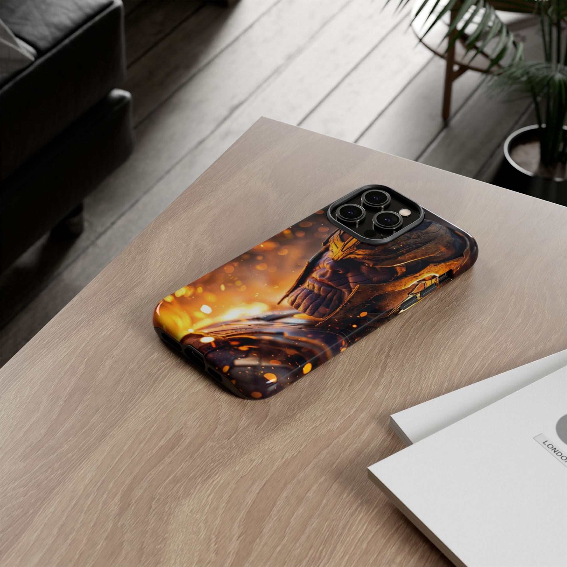 Marvel Villain Thanos Tough Cases for iPhones, Samsung, and Pixel