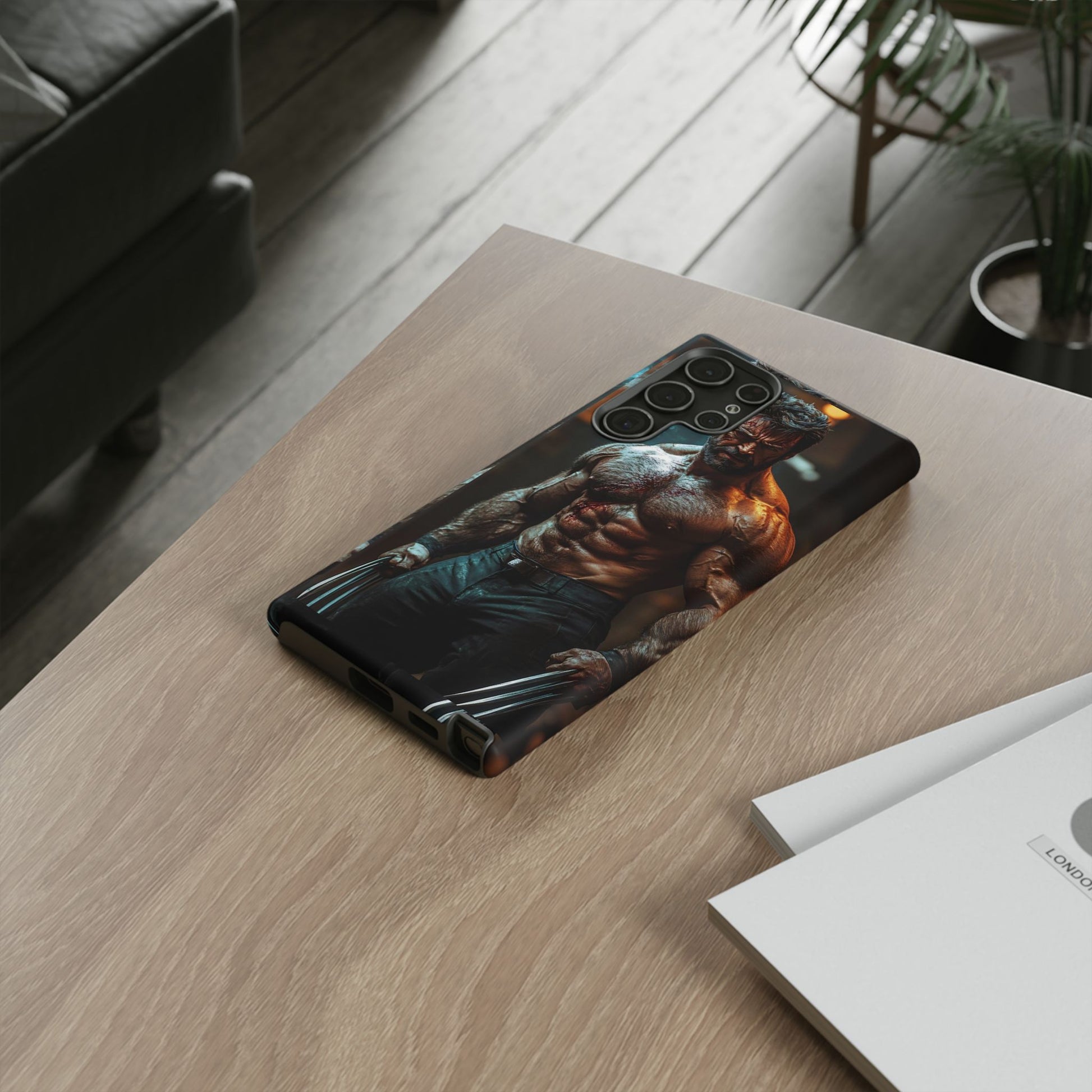 Marvel's Logan Wolverine Tough Cases for iPhones, Samsung, and Pixel