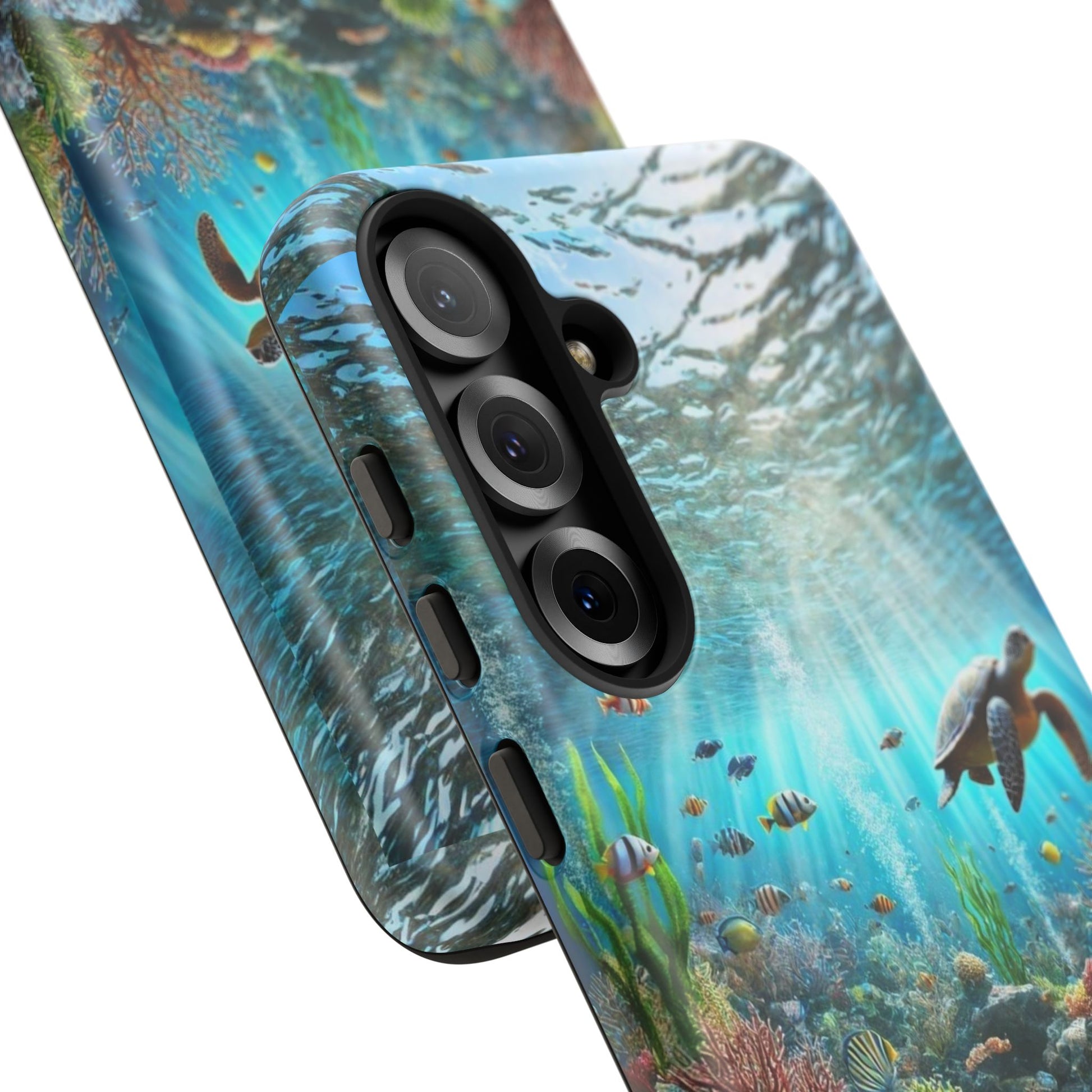Under Sea Landscape Tough Cases for iPhones, Samsung, and Pixel