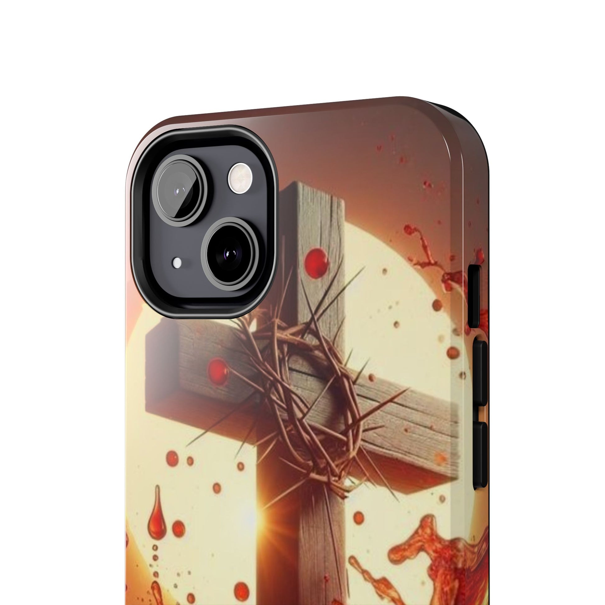 Blood of Christ Christian Theme Phone Cases for iPhones & Samsung Phones