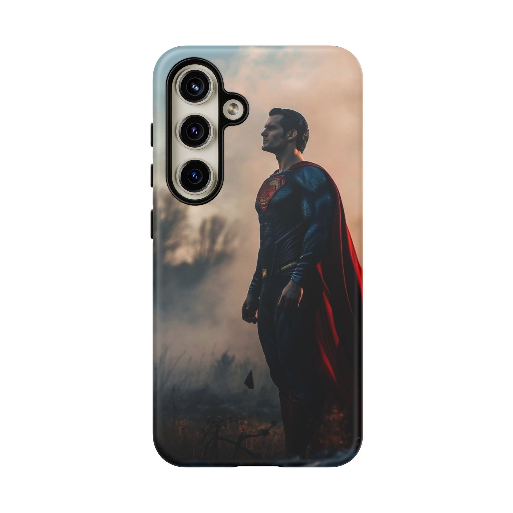 Henry Cavil Superman Tough Cases for iPhones, Samsung, and Pixel