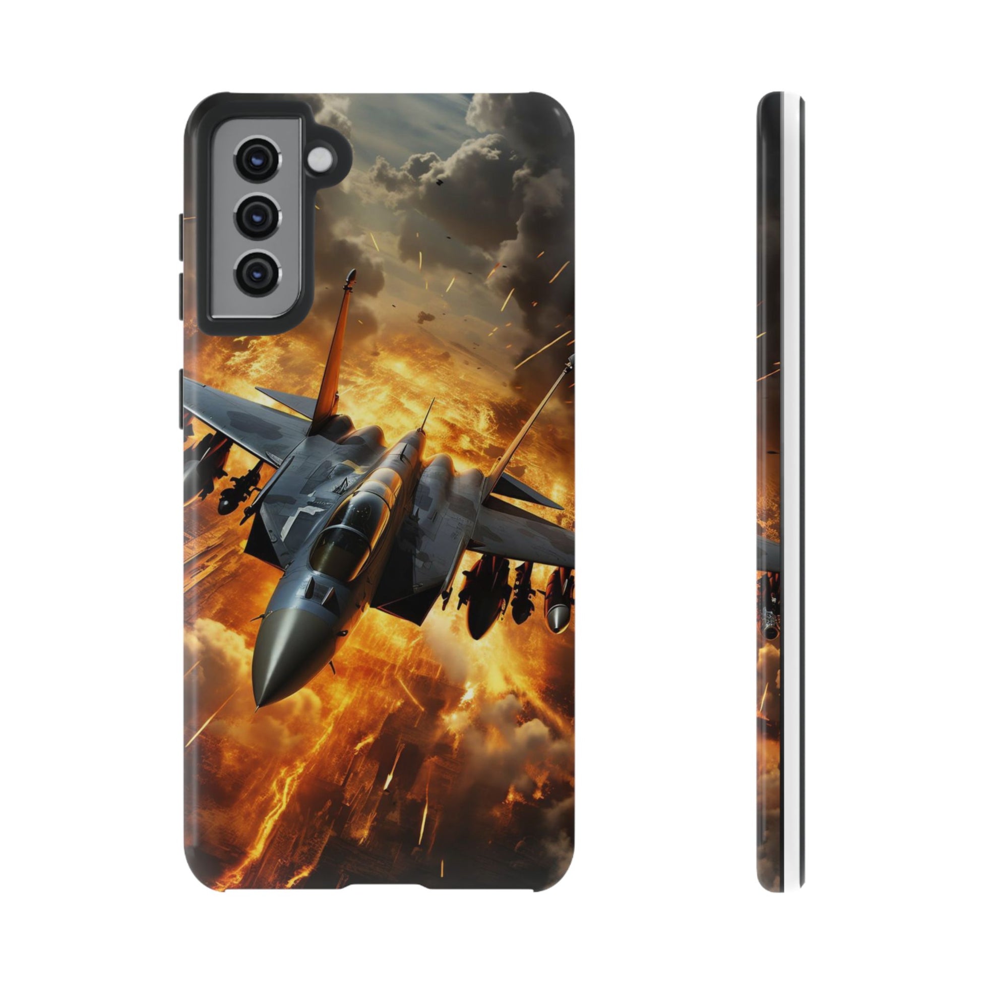 F-15 Fighter Jet Tough Cases for iPhones, Samsung, and Pixel