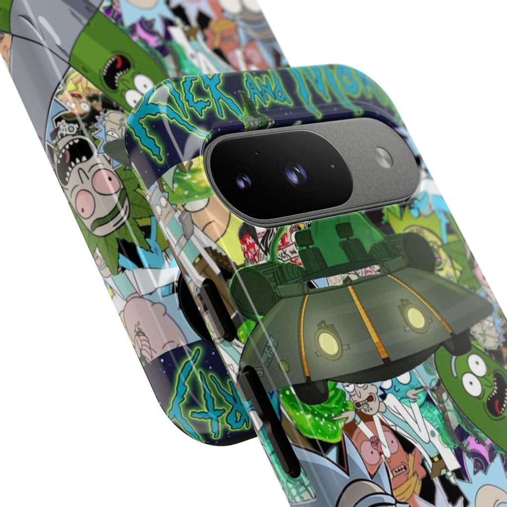 Rick and Morty Phone Case, Tough Cases for iPhones, Samsung, and Pixel