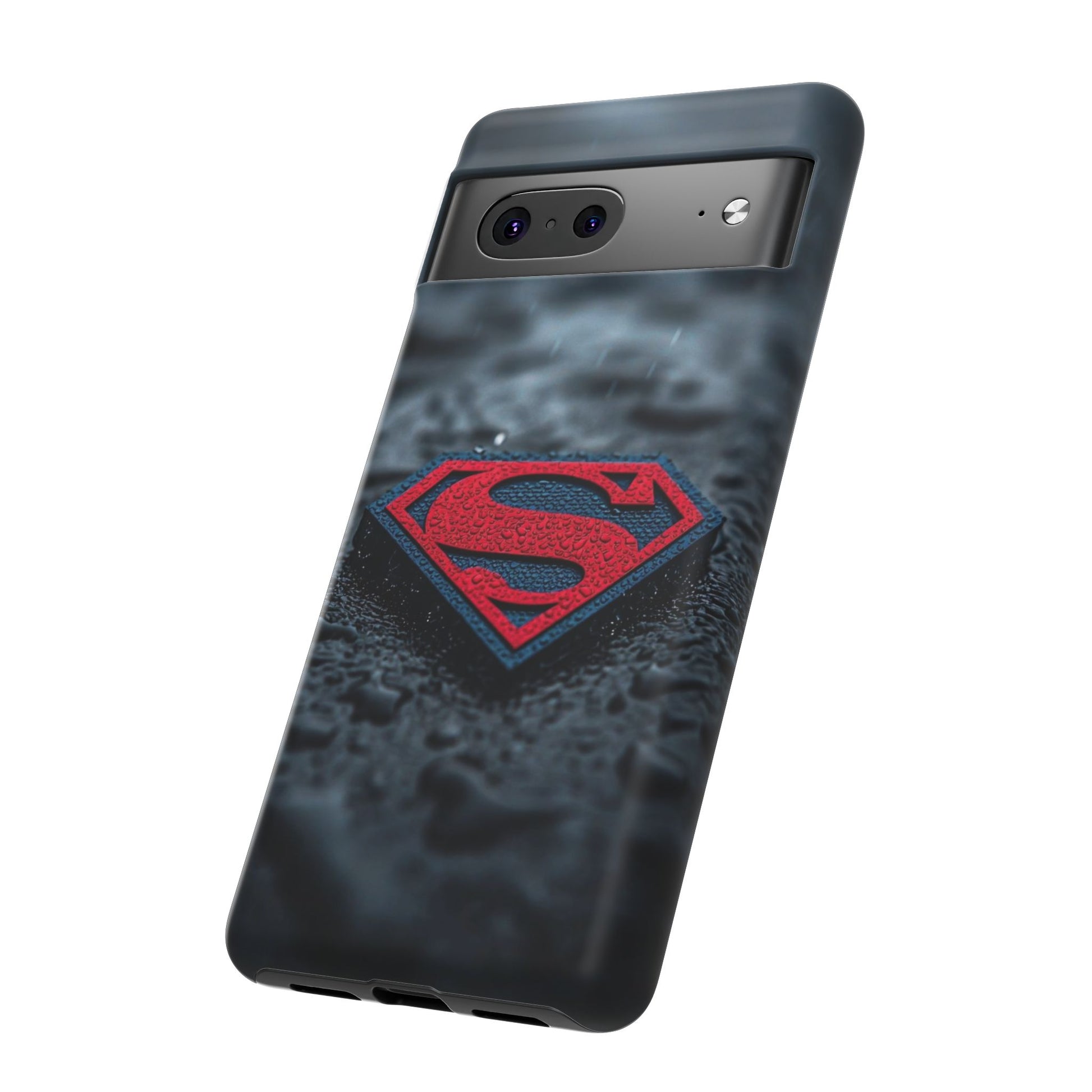 Superman Logo Tough Cases for iPhones, Samsung, and Pixel