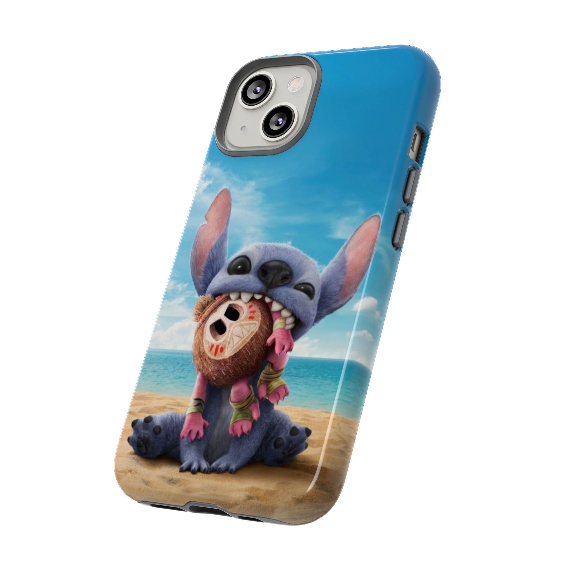 Stitch Beach Sunset Landscape Phone Case for iPhone, Samsung Galaxy, & Pixel Phones