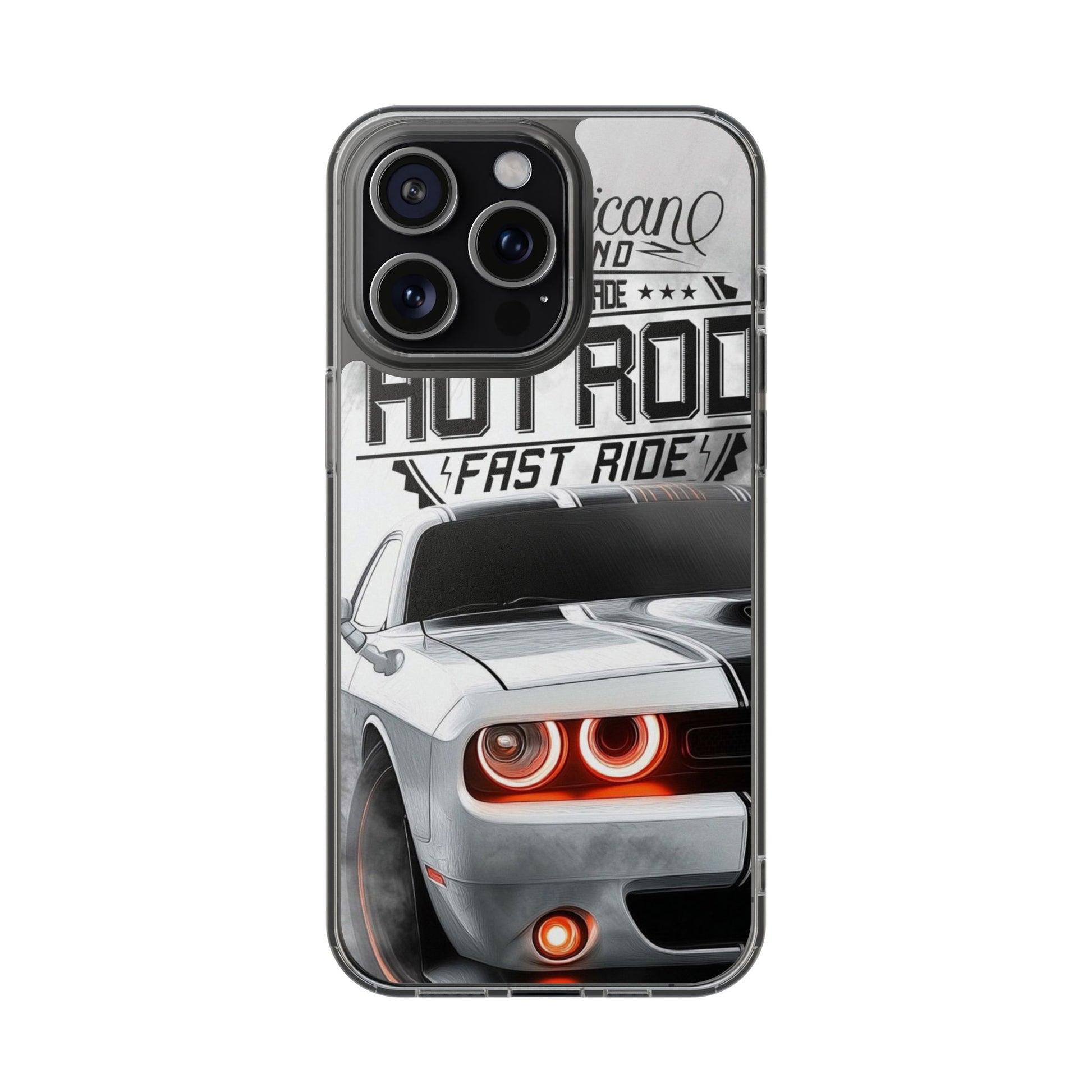 American Hot Rod Hell Cat Case for iPhone and Samsung phone