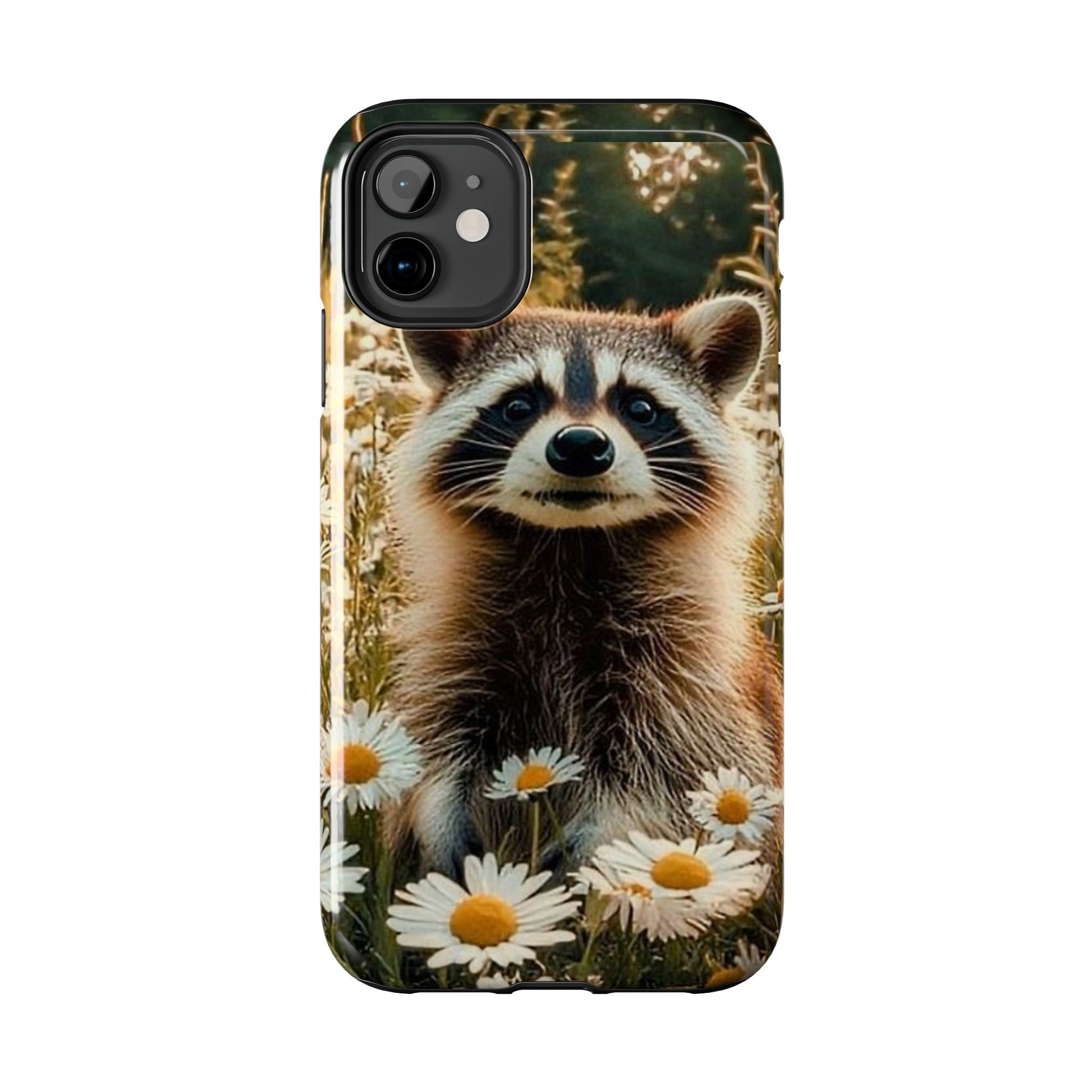 Cute Raccoon Theme Phone Cases for iPhones & Samsung Phones