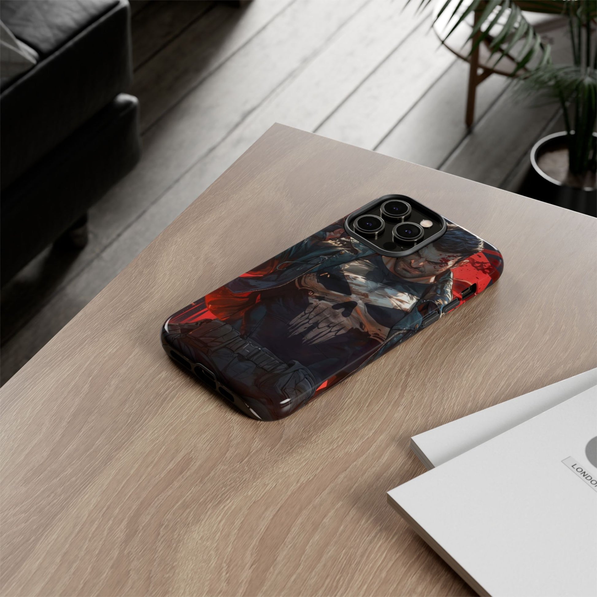 Punisher Tough Cases for iPhones, Samsung, and Pixel