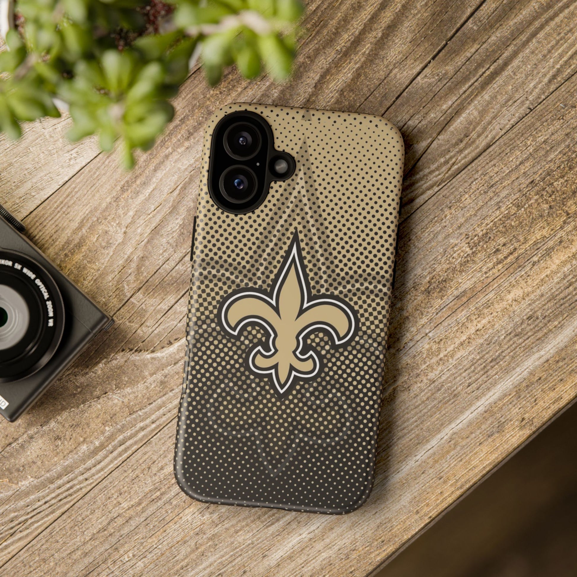 New Orleans Football Saints Logo Tough Cases for iPhones, Samsung, and Pixel