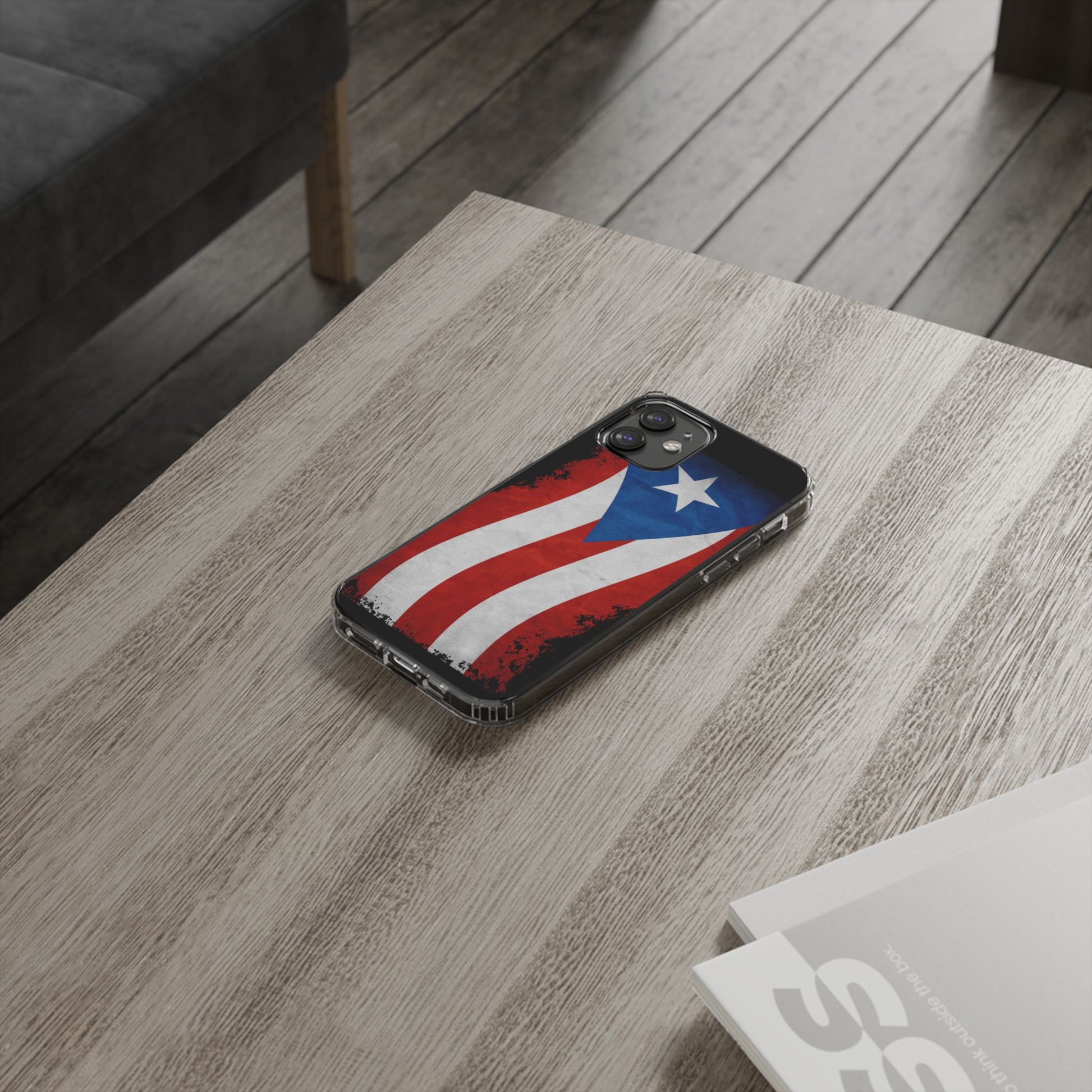 Puerto Rican Flag Art Inspired Iphone and Samsung Protective case