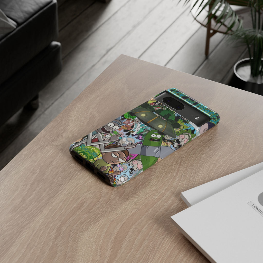 Rick and Morty Phone Case, Tough Cases for iPhones, Samsung, and Pixel