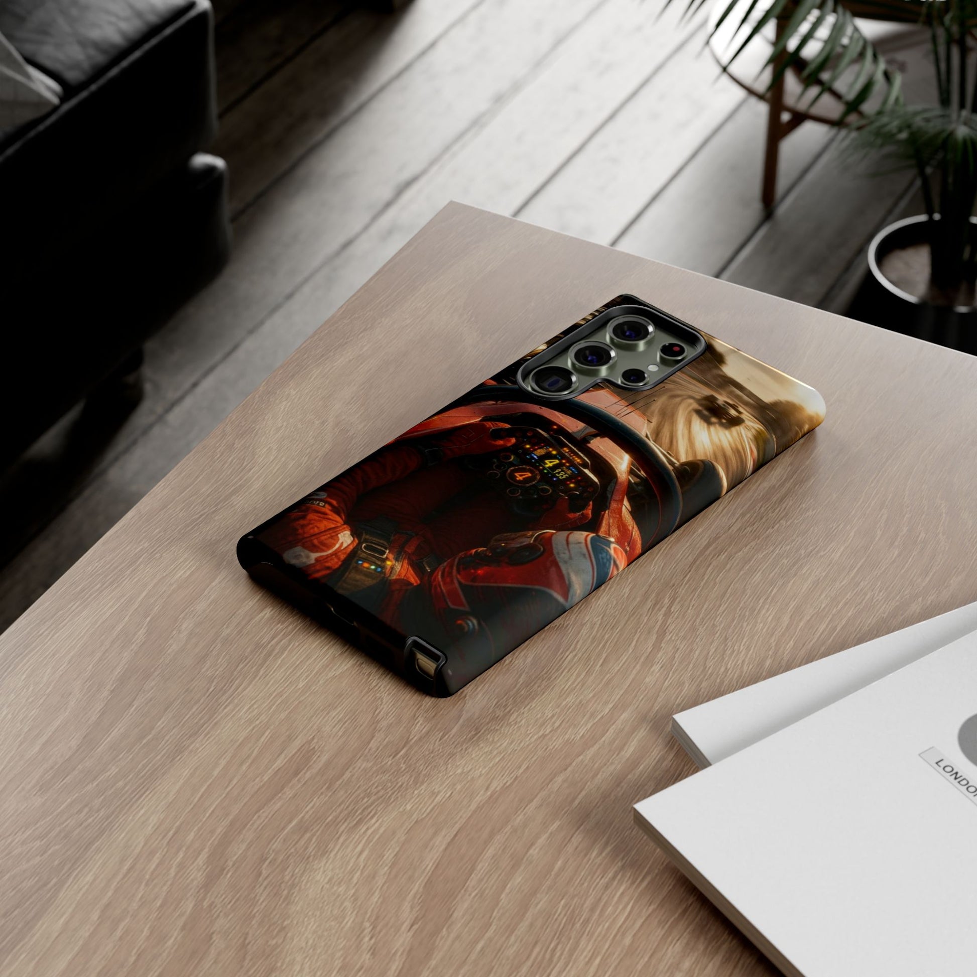 Formula 1 Cockpit Phone Case, Tough Cases for iPhones, Samsung, and Pixel