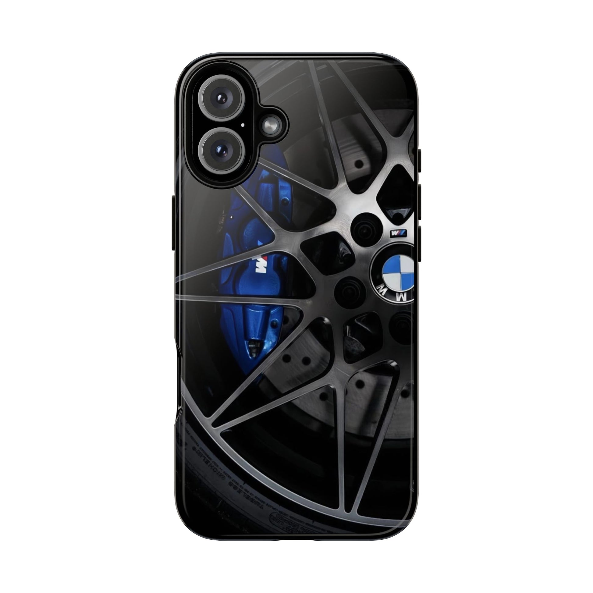 BMW M3 Racing Wheels Tough Cases for iPhones, Samsung, and Pixel