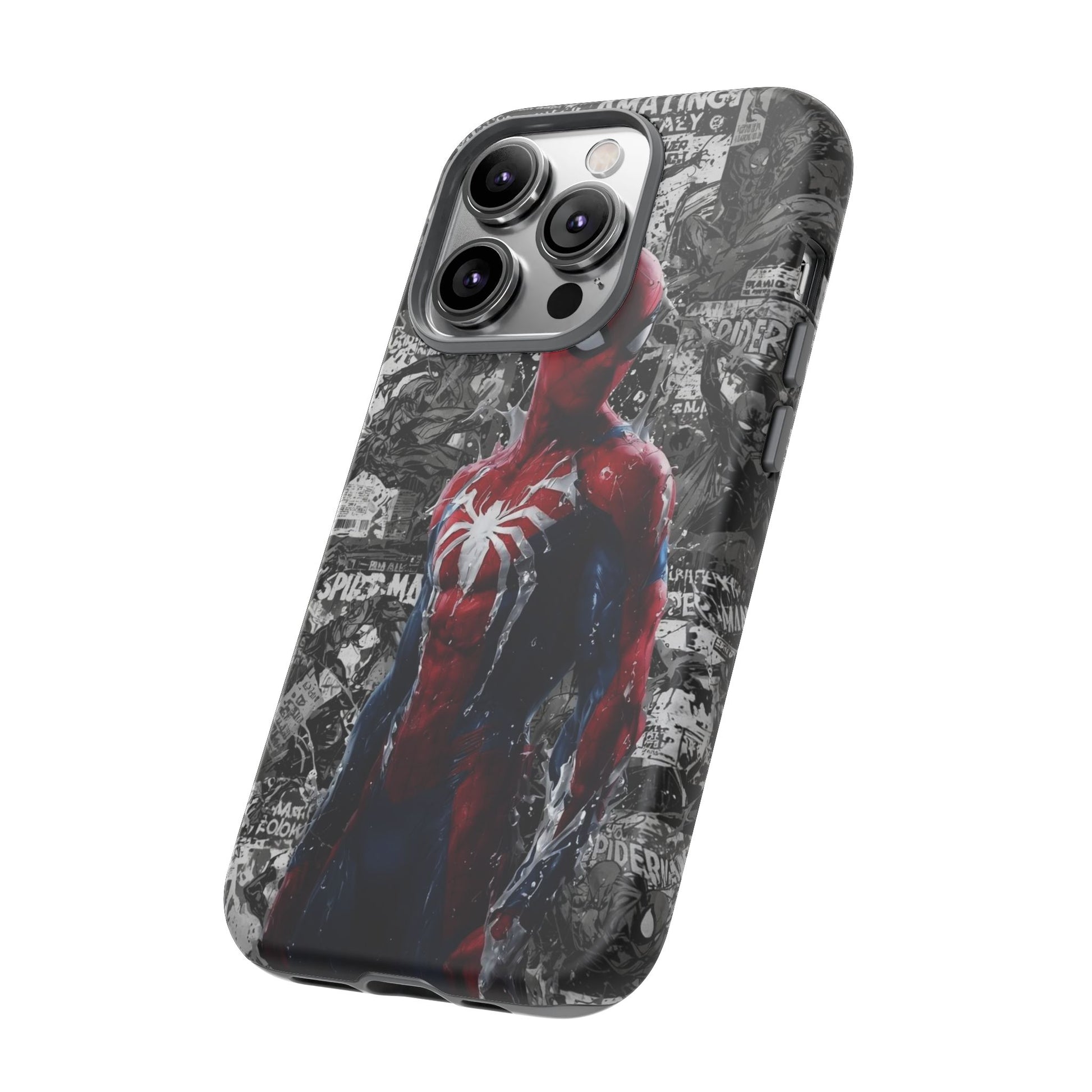 Spiderman Phone Case, Tough Cases for iPhones, Samsung, and Pixel