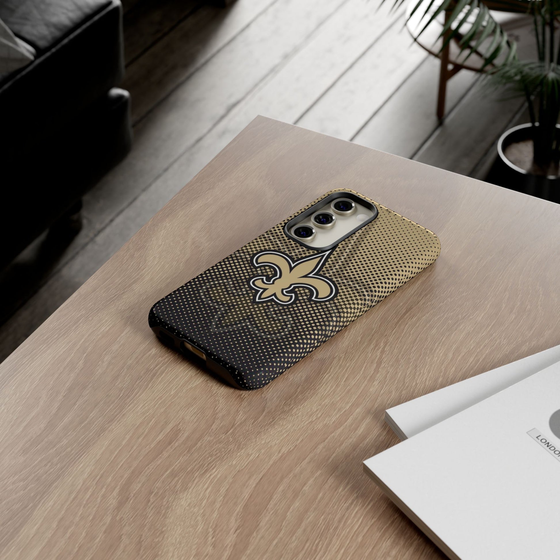 New Orleans Football Saints Logo Tough Cases for iPhones, Samsung, and Pixel