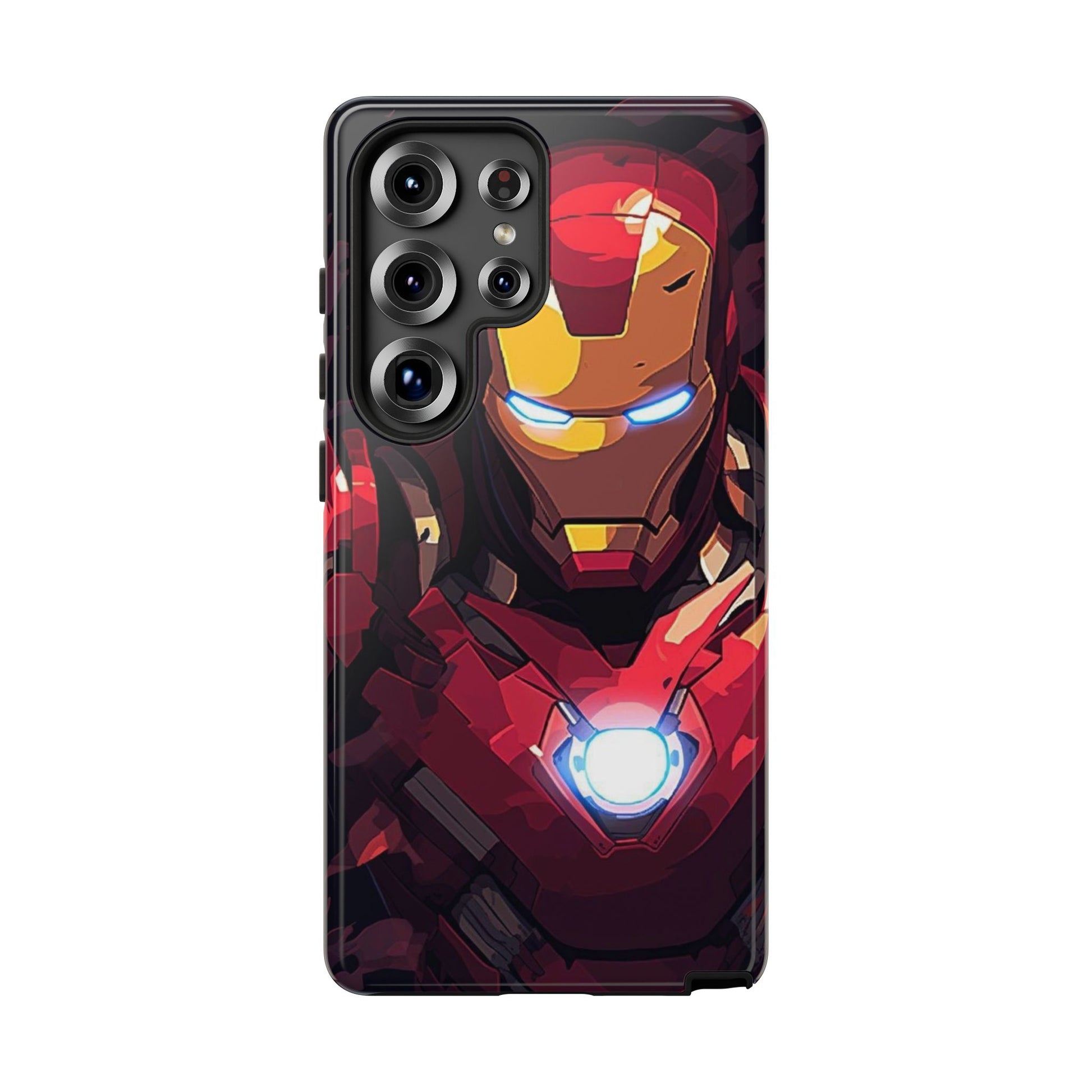 Invincible Iron Man Tough Cases for iPhones, Samsung, and Pixel