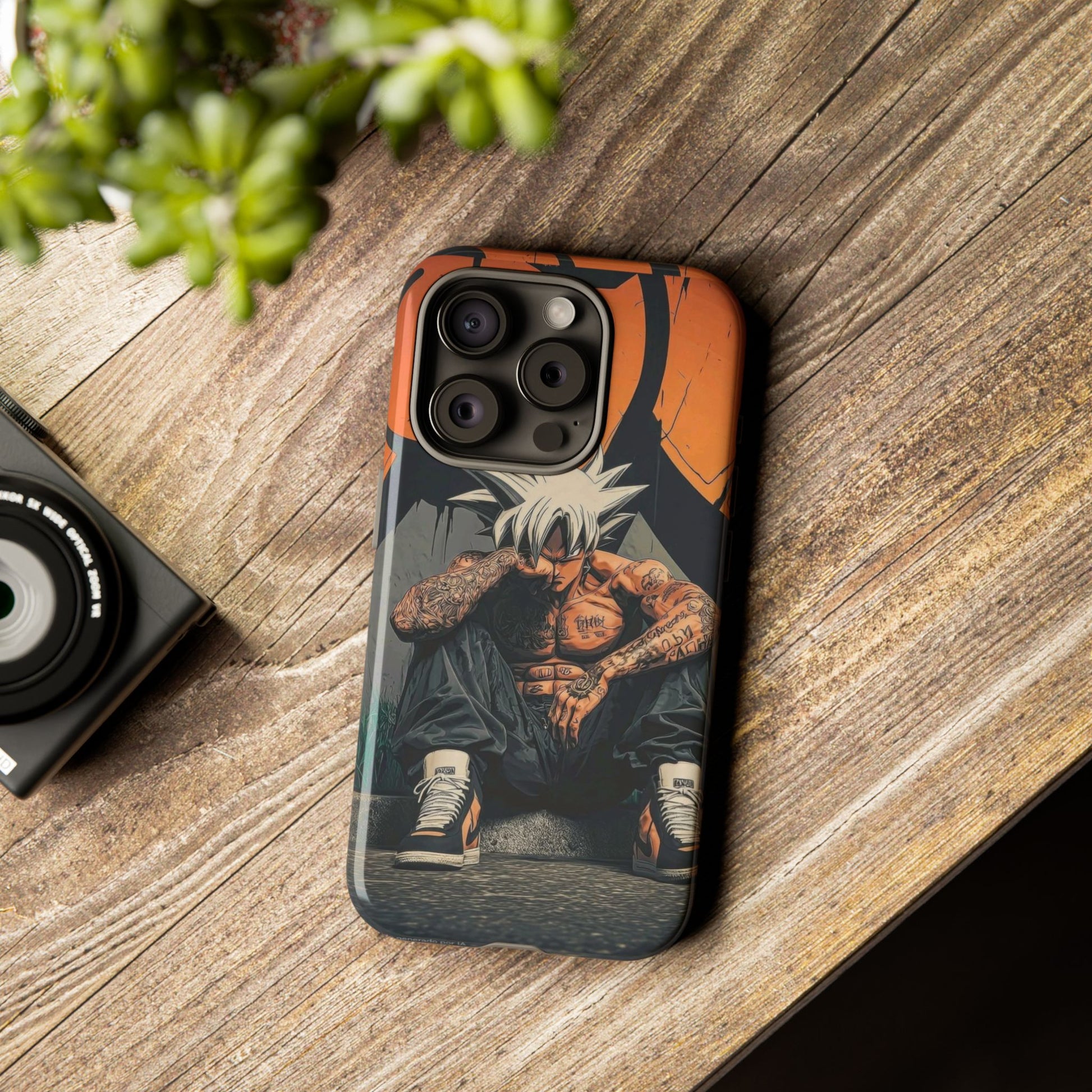 Anime DBZ Thug Tough Cases for iPhones, Samsung, and Pixel