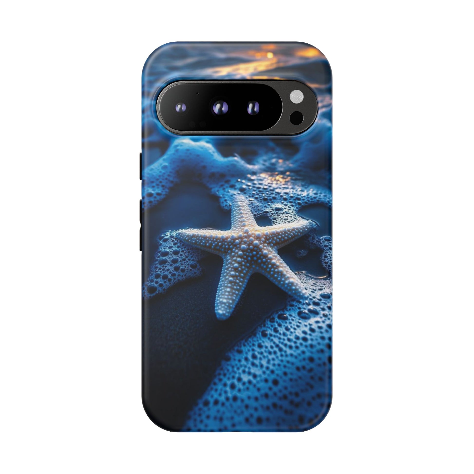 Starfish Beach Tough Cases for iPhones, Samsung, and Pixel