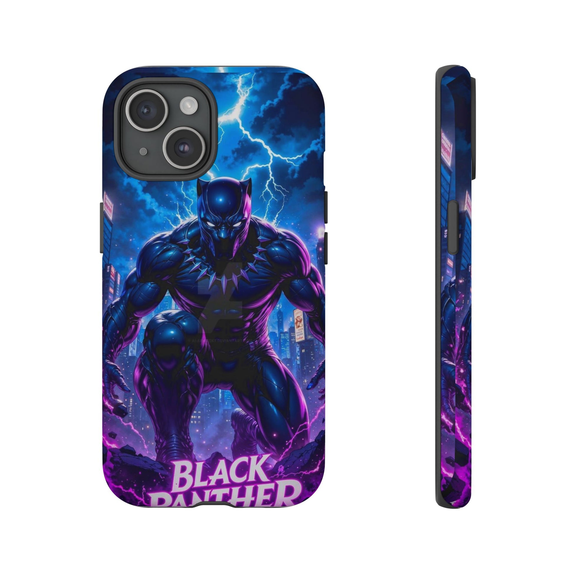 Black Panther Phone Case, Tough Cases for iPhones, Samsung, and Pixel