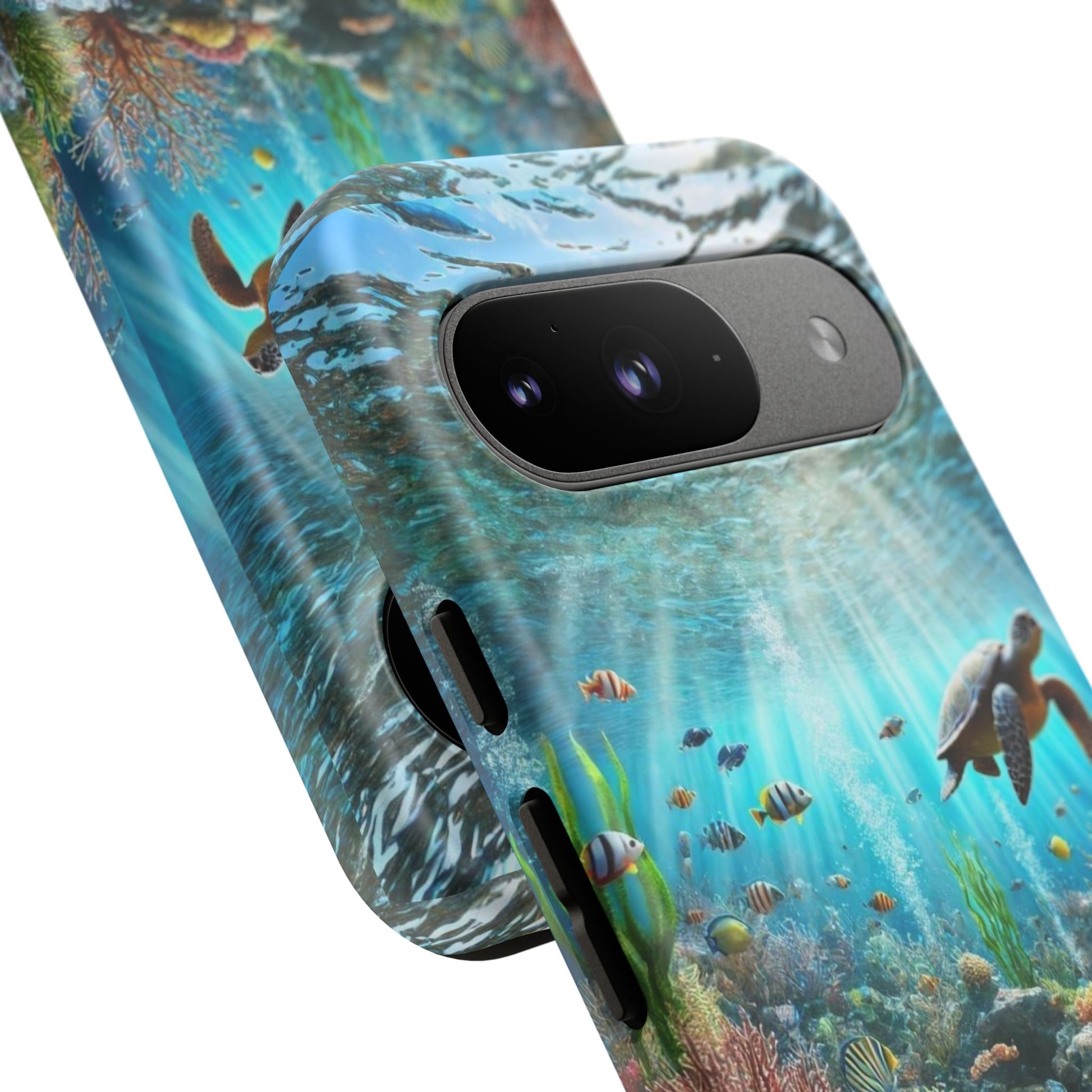 Under Sea Landscape Tough Cases for iPhones, Samsung, and Pixel