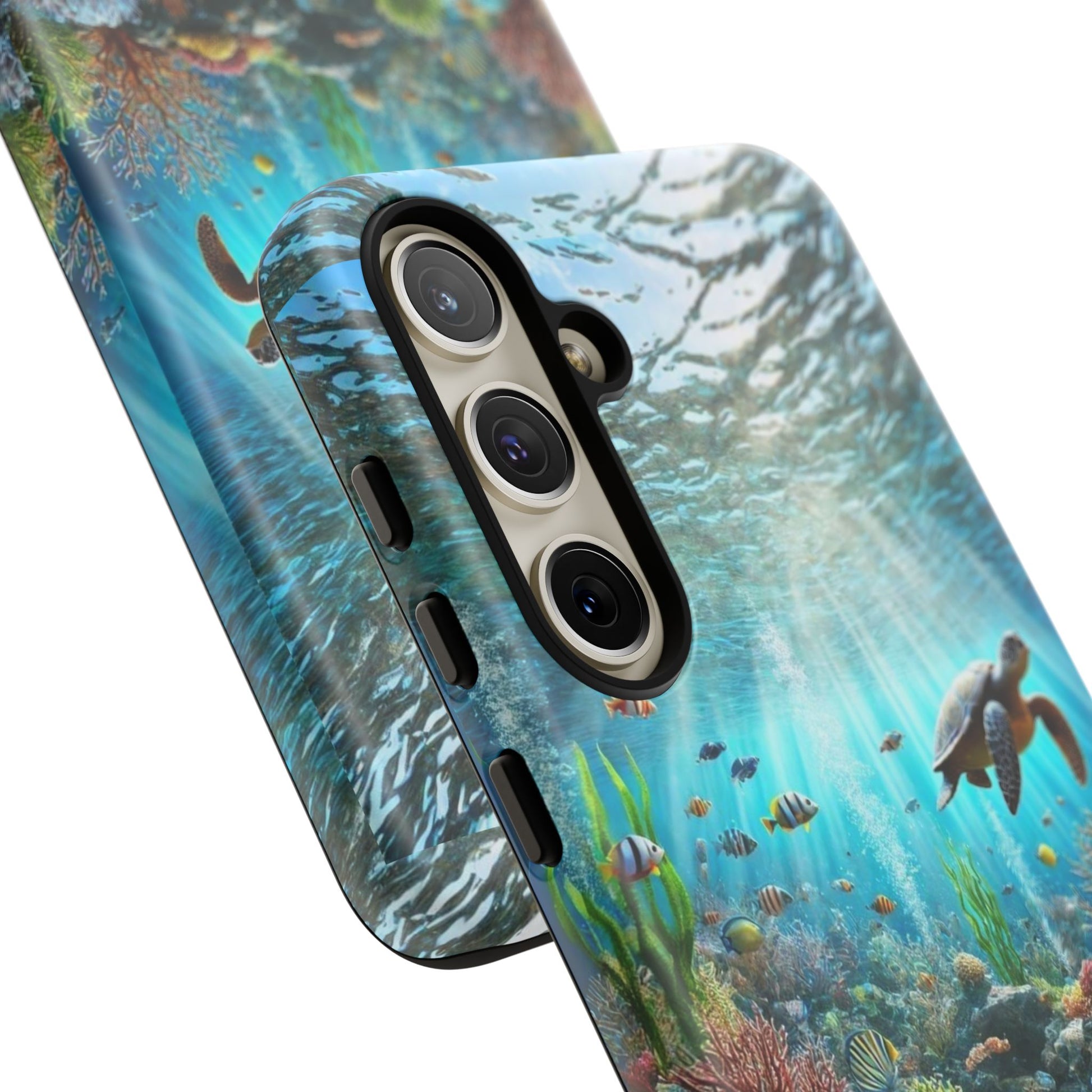 Under Sea Landscape Tough Cases for iPhones, Samsung, and Pixel