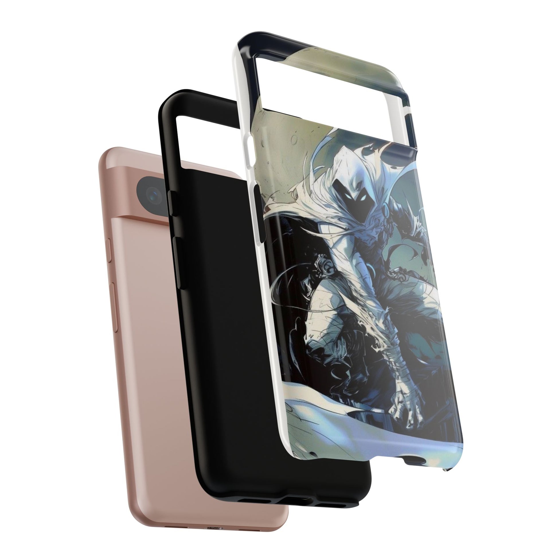 Moon Knight Tough Cases for iPhones, Samsung, and Pixel