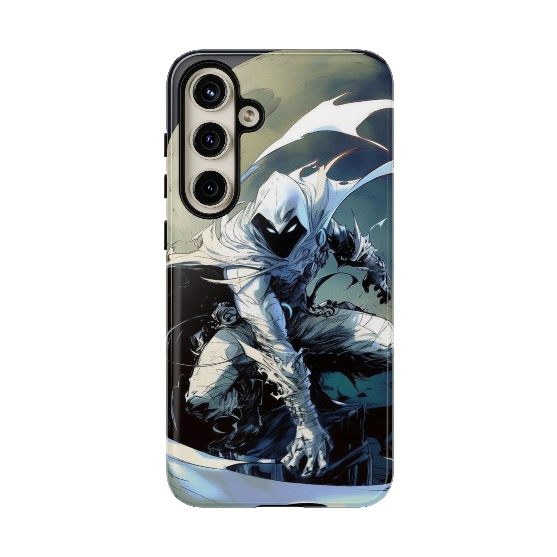 Moon Knight Tough Cases for iPhones, Samsung, and Pixel