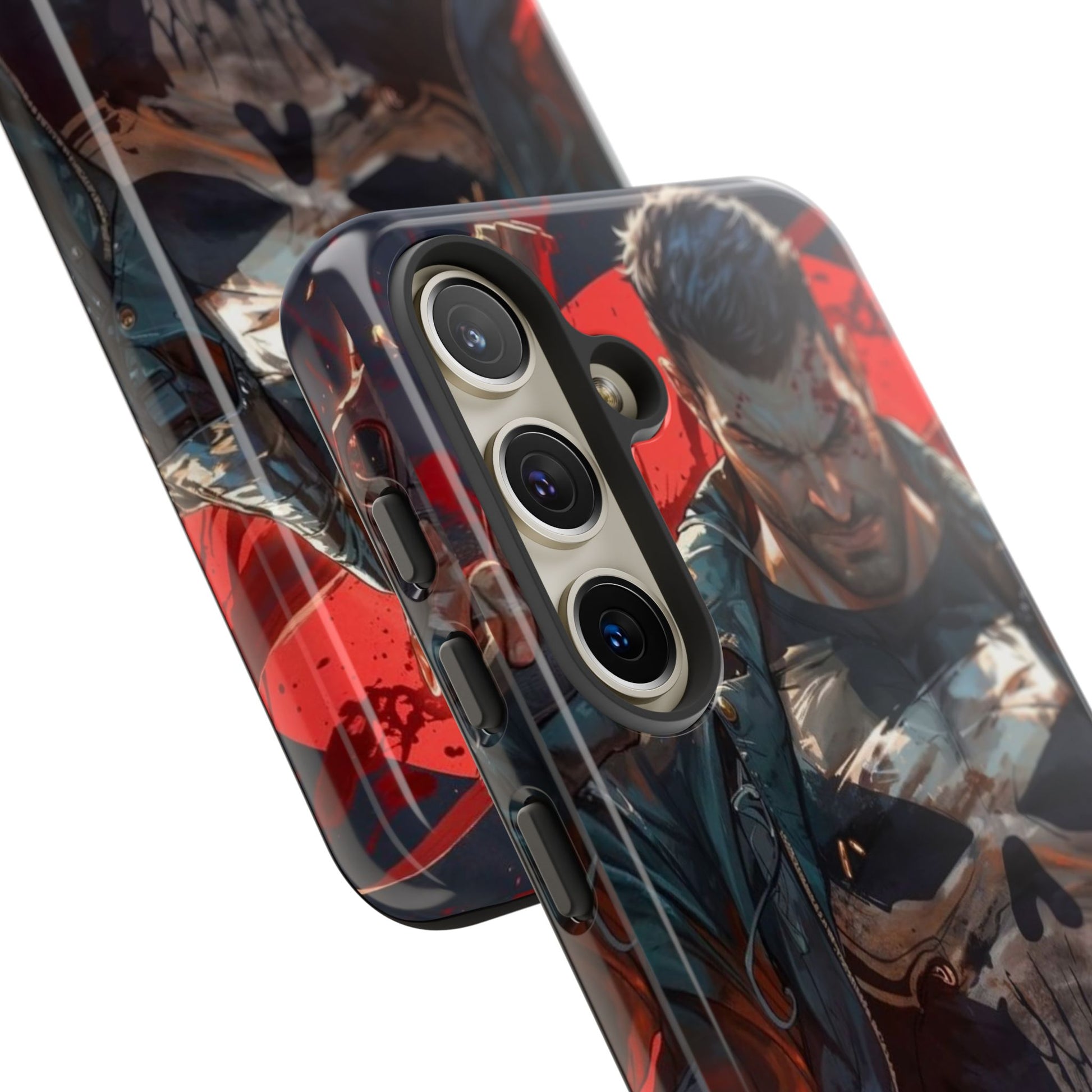 Punisher Tough Cases for iPhones, Samsung, and Pixel