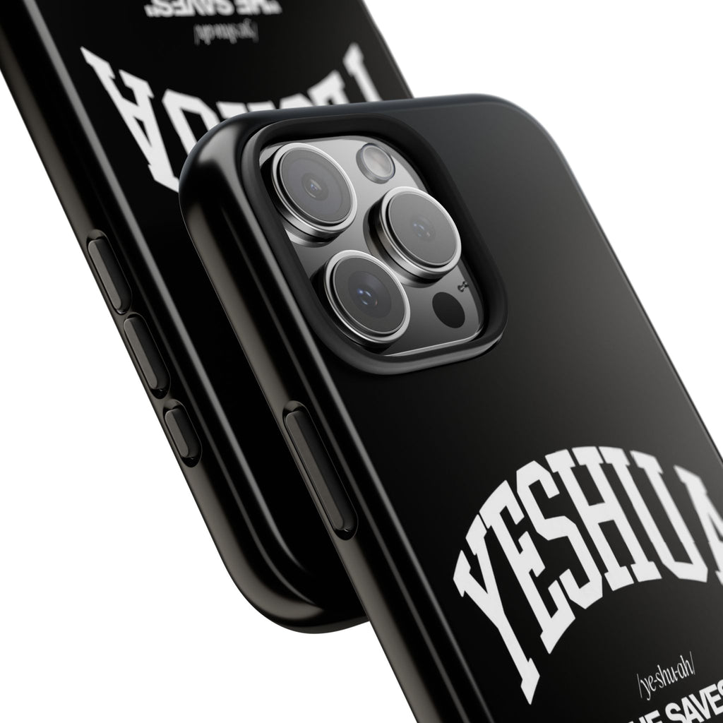 Yeshua He Saves Christian Theme Phone Cases for iPhones & Samsung Phones