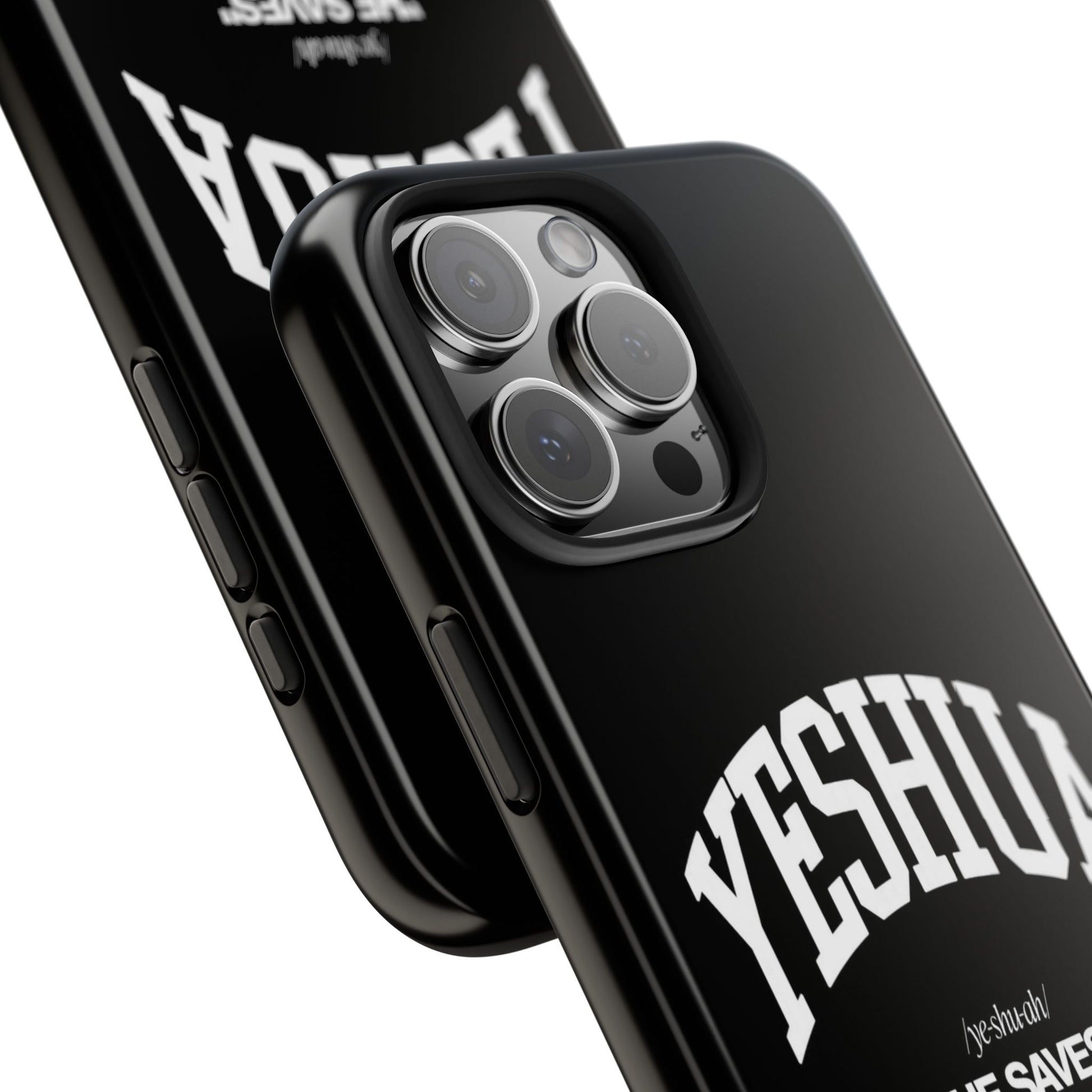 Yeshua He Saves Christian Theme Phone Cases for iPhones & Samsung Phones