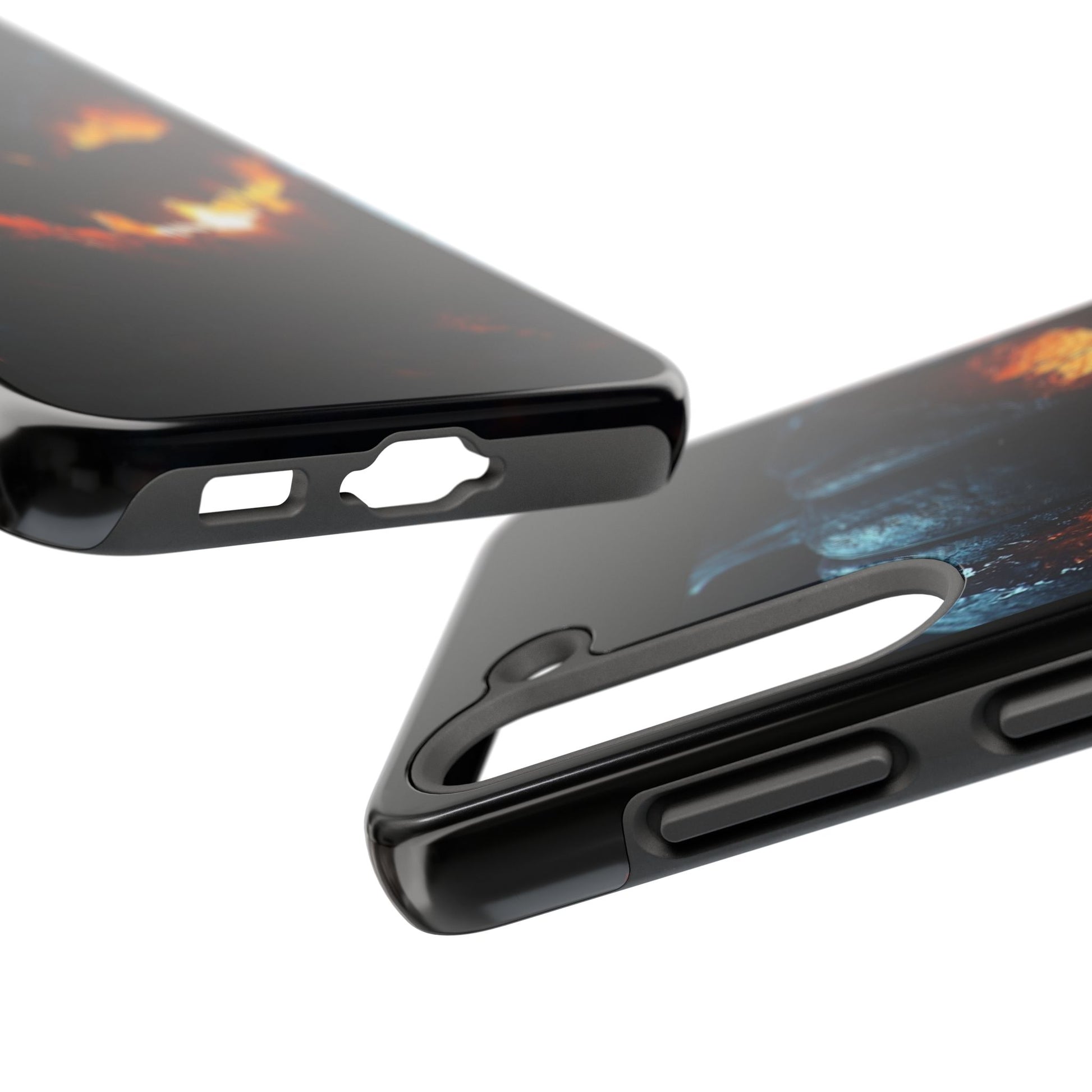 Scary Pumpkin Halloween Theme Phone Cases for iPhones & Samsung Phones