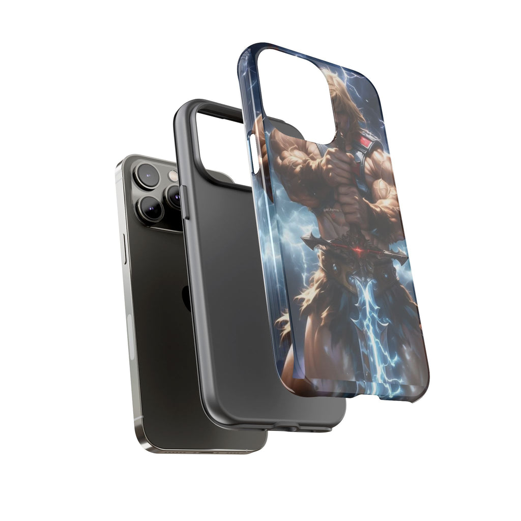 He-Man Masters of the Universe Tough Cases for iPhones, Samsung, and Pixel