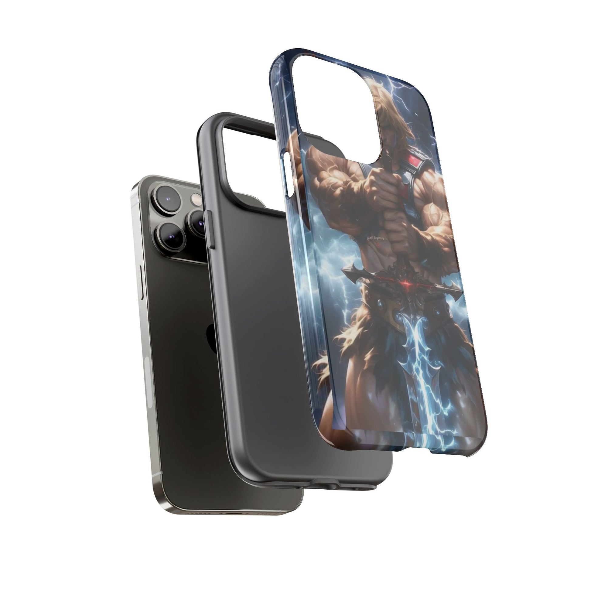 He-Man Masters of the Universe Tough Cases for iPhones, Samsung, and Pixel
