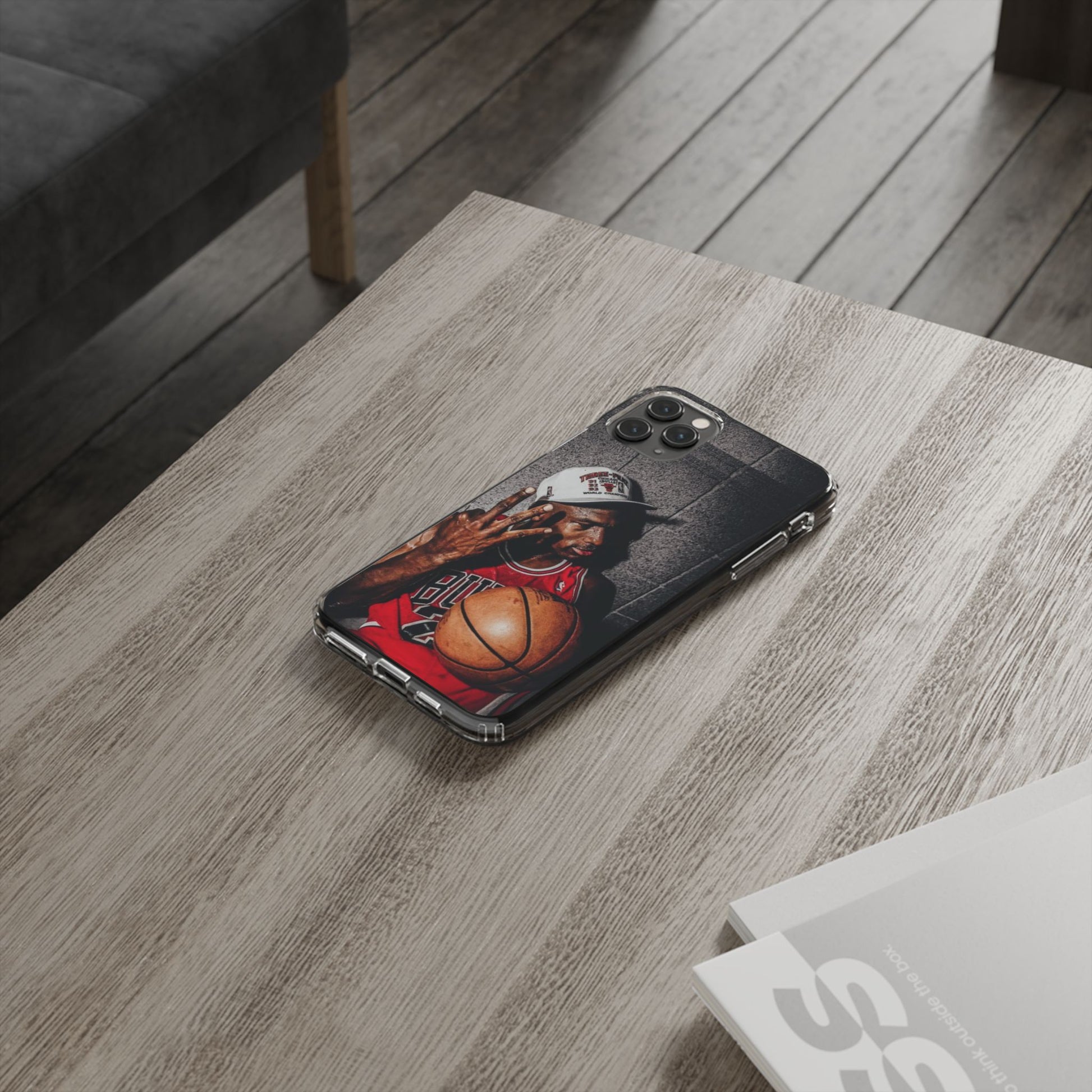 Chicago 3 Peat Basketball Drop proof for Select Samsung & iPhones