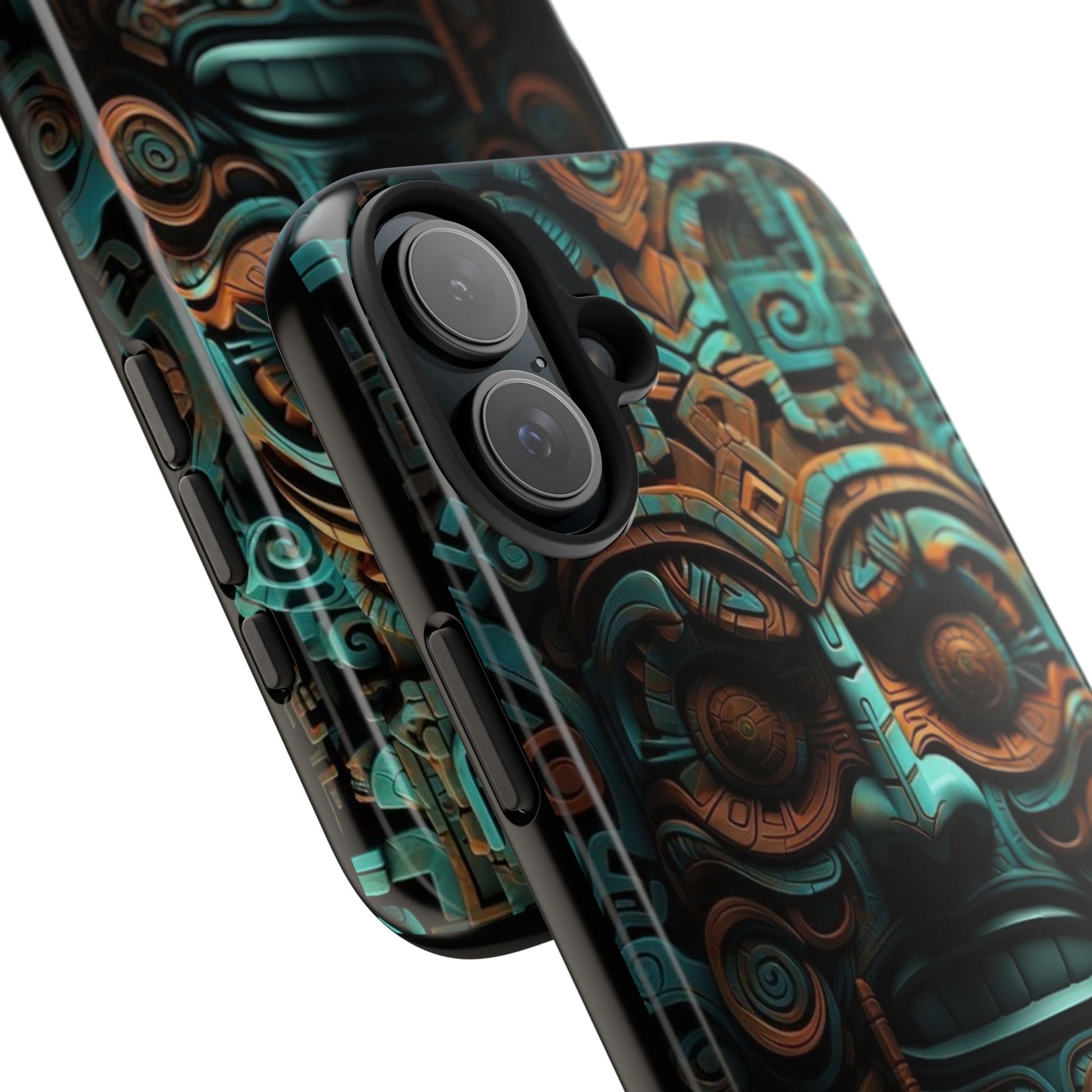 Aztecs Sculpture Inspired Phone Cases for Iphones & Samsung Phones