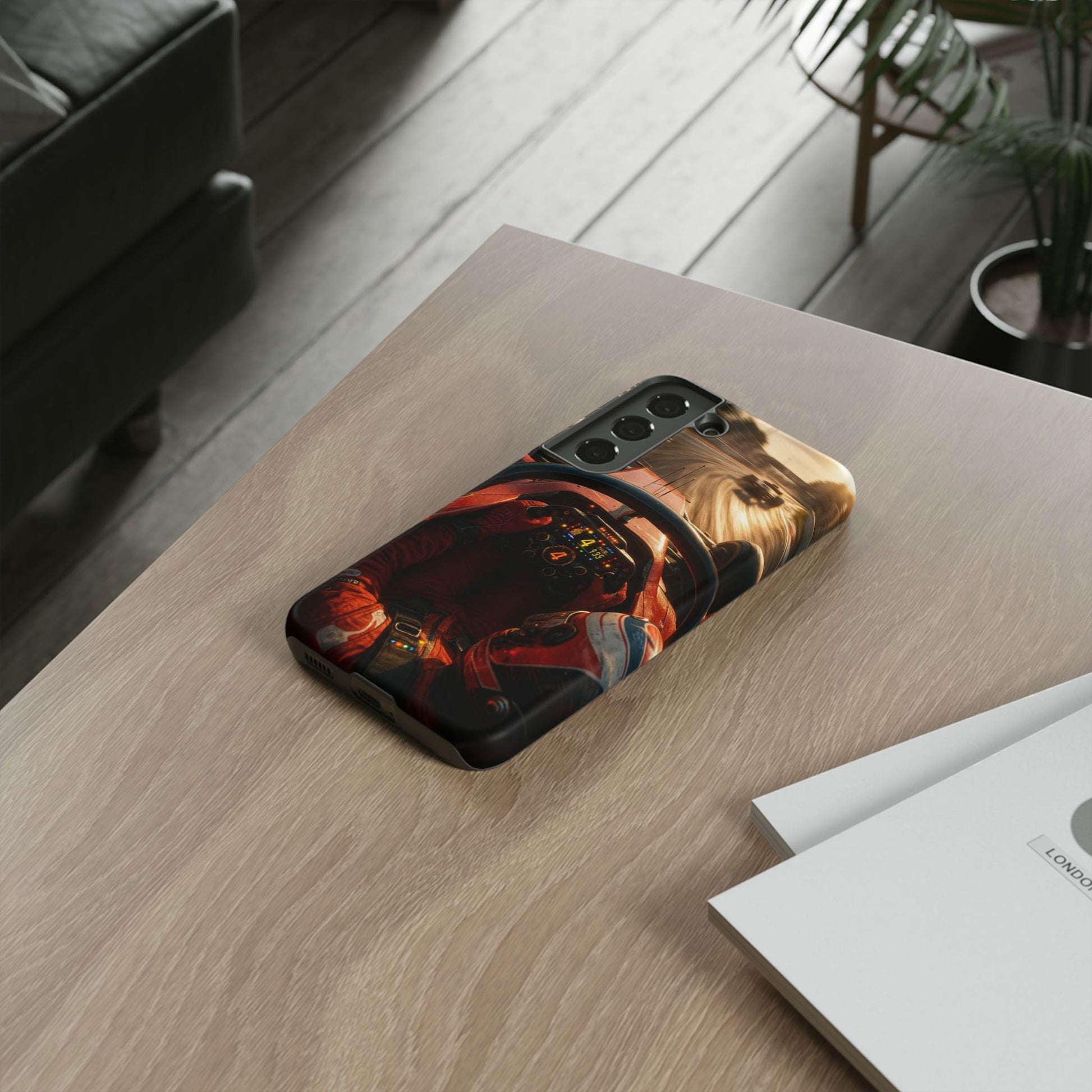 Formula 1 Cockpit Phone Case, Tough Cases for iPhones, Samsung, and Pixel