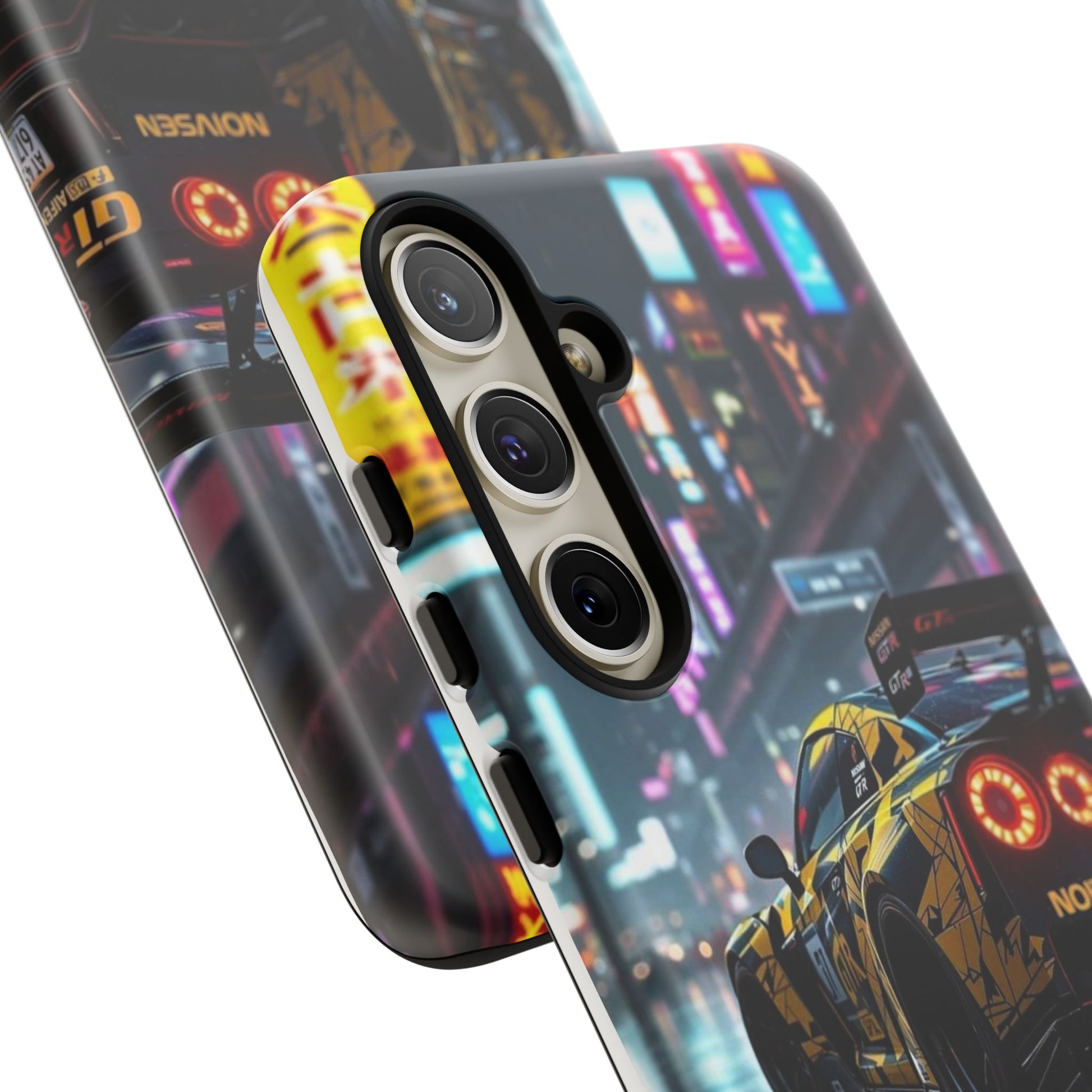 Nissan GTR in Japan Art Tough Cases for iPhones, Samsung, and Pixel