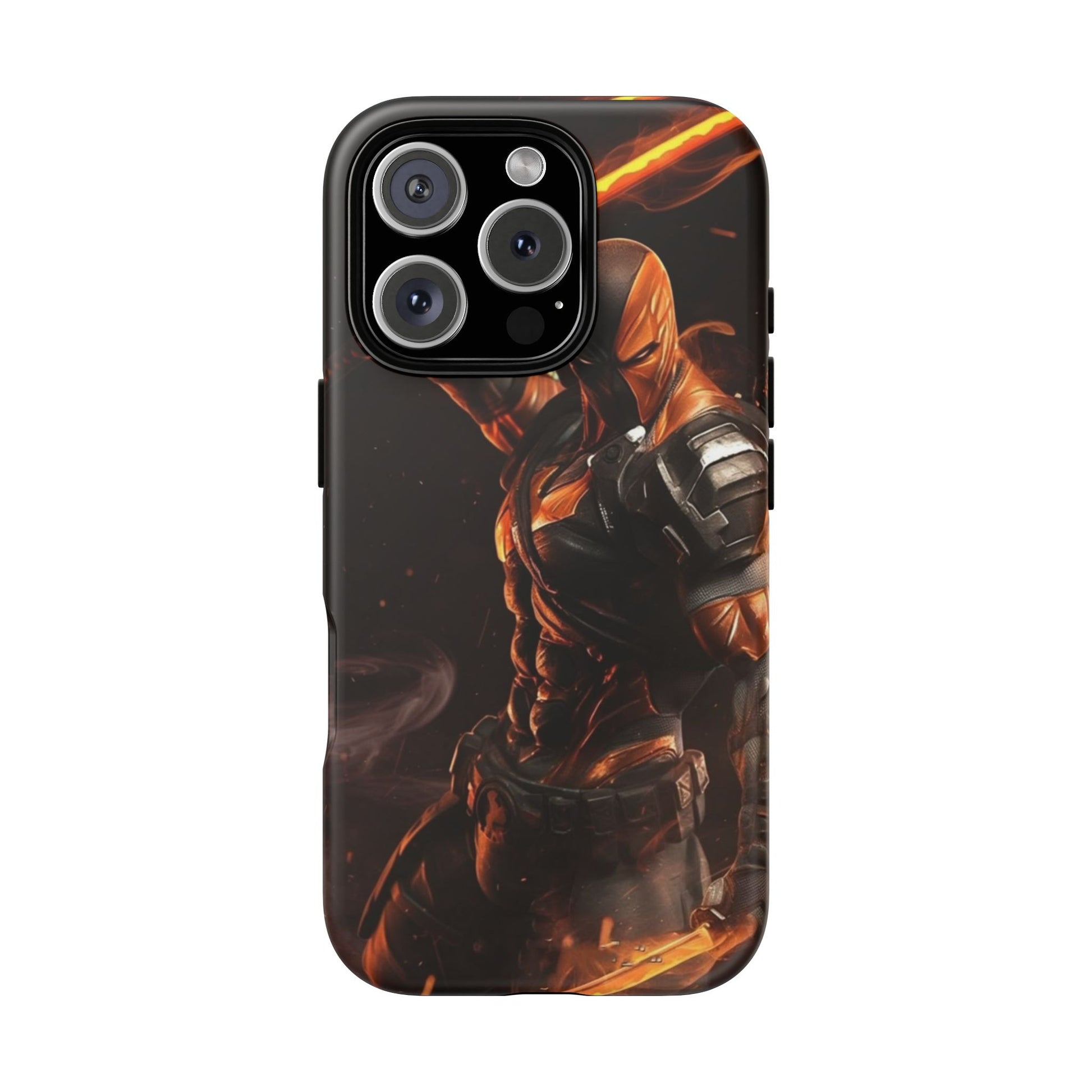 DC Comics Death Stroke Tough Cases for iPhones, Samsung, and Pixel