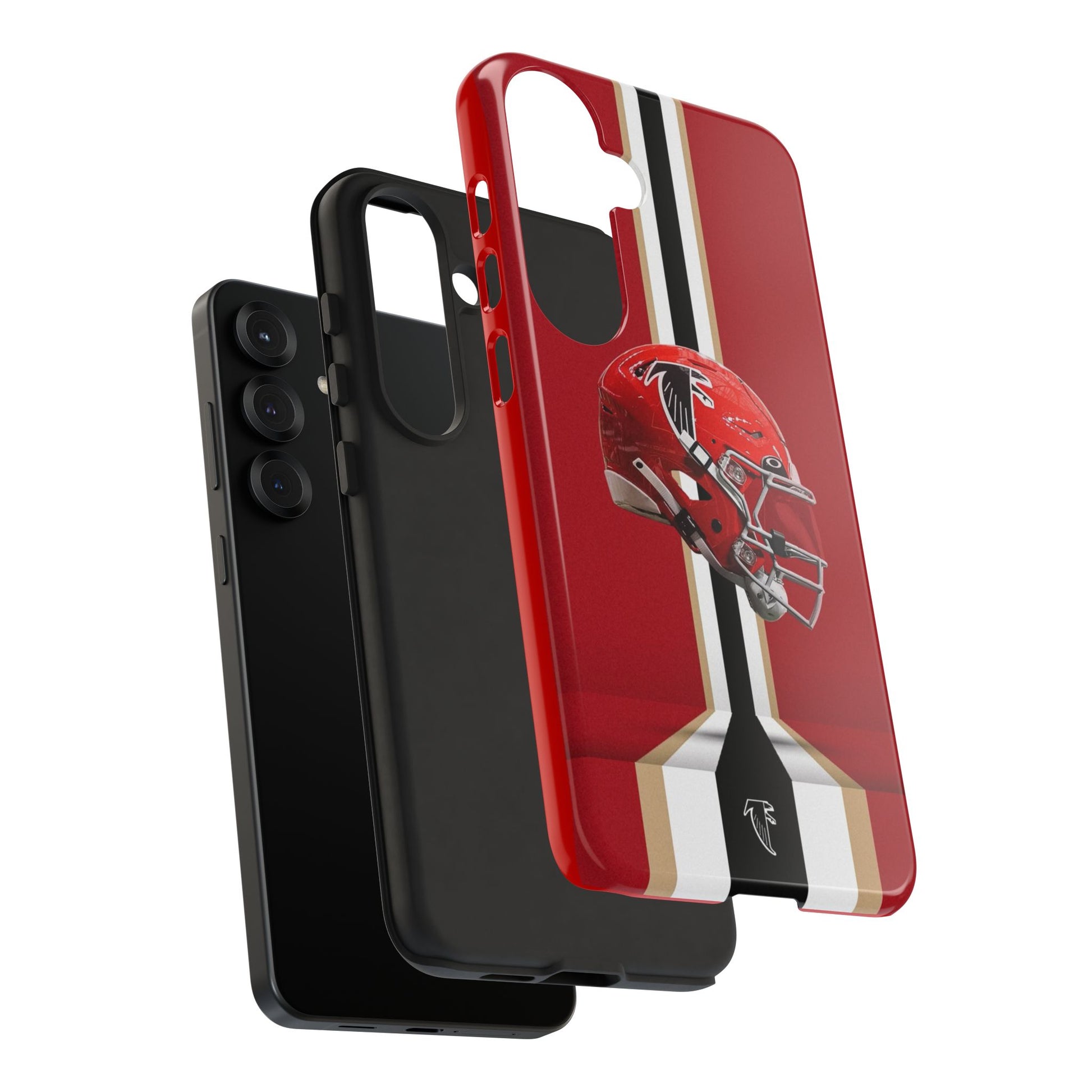 Atlanta Falcons Football Helmet Logo Tough Cases for iPhones, Samsung, and Pixel