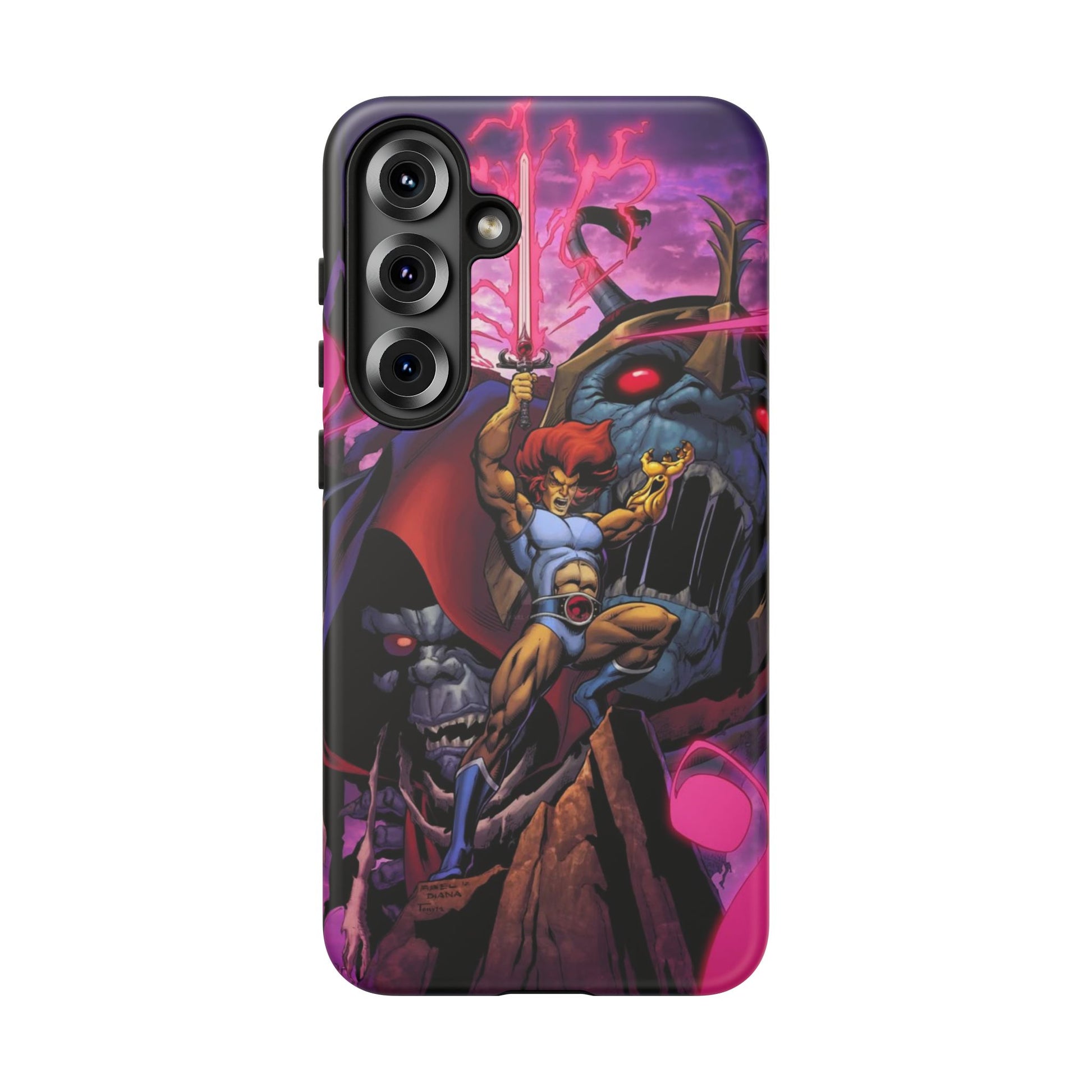 Thundercats Lion O x Mumra Tough Cases for iPhones, Samsung, and Pixel