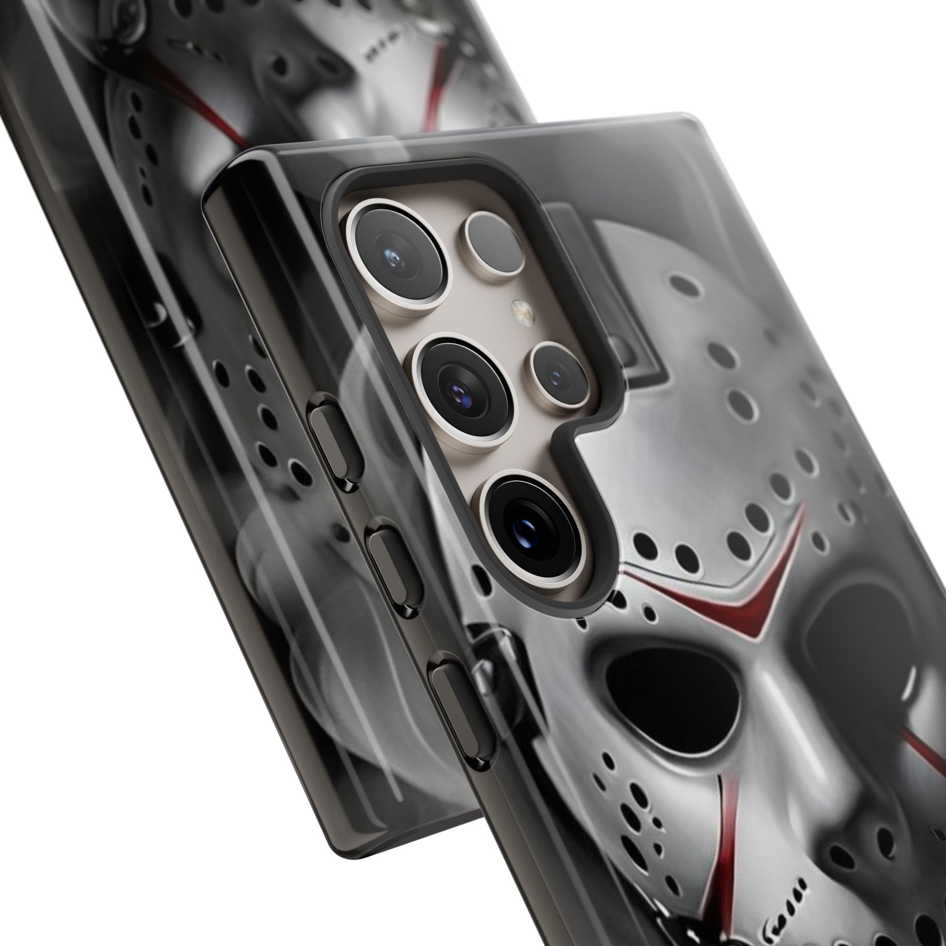 Friday the 13th Jason's Mask Tough Cases for iPhones, Samsung, and Pixel