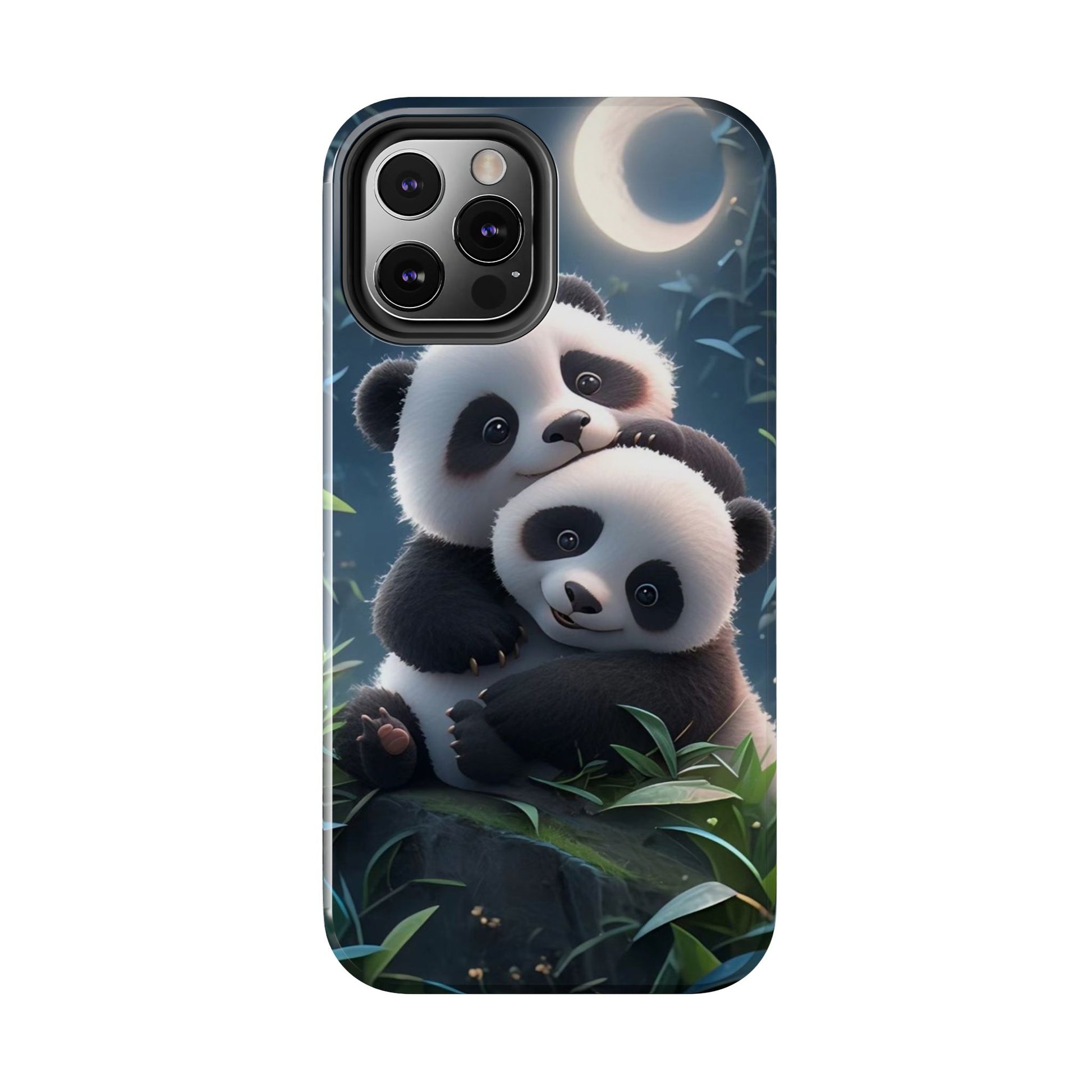 Hugging Pandas Theme Phone Cases for iPhones & Samsung Phones