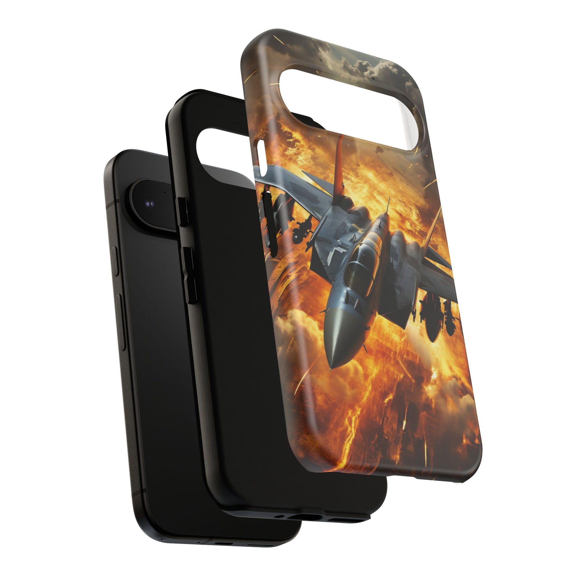 F-15 Fighter Jet Tough Cases for iPhones, Samsung, and Pixel