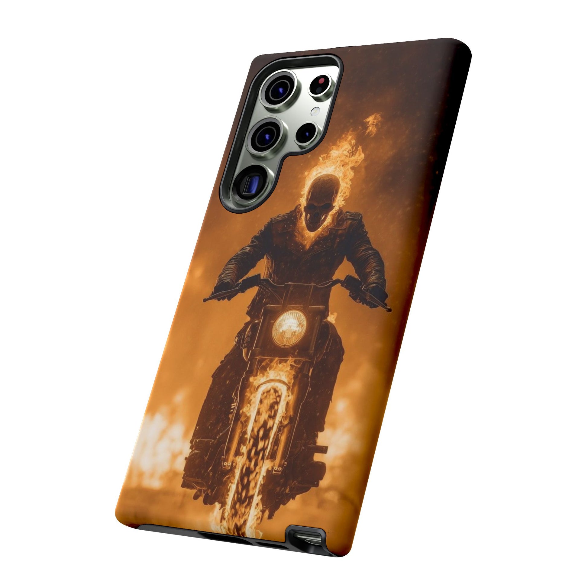 Marvel's Ghostrider Tough Cases for iPhones, Samsung, and Pixel