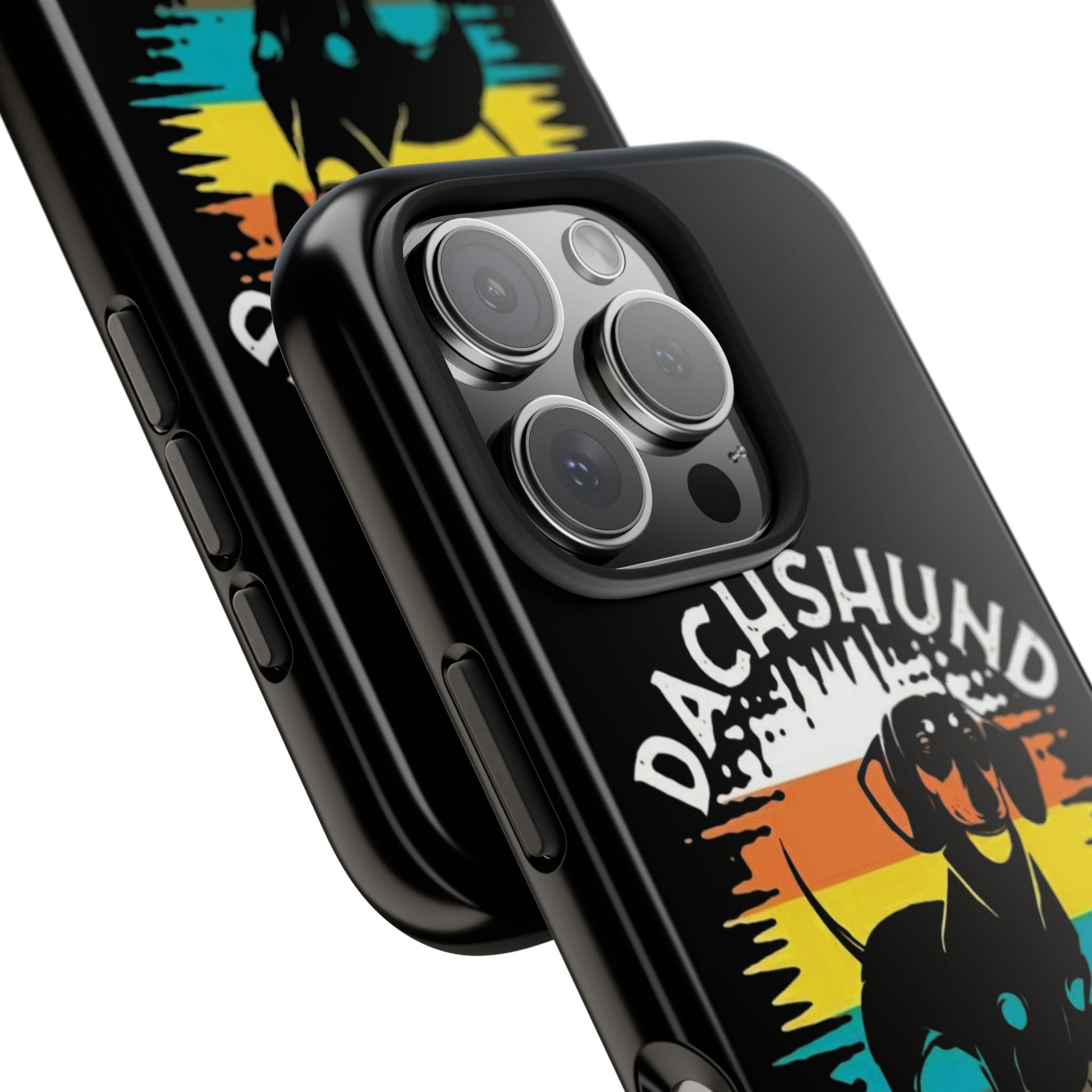 Dachshund Boss Theme Phone Cases for iPhones & Samsung Phones