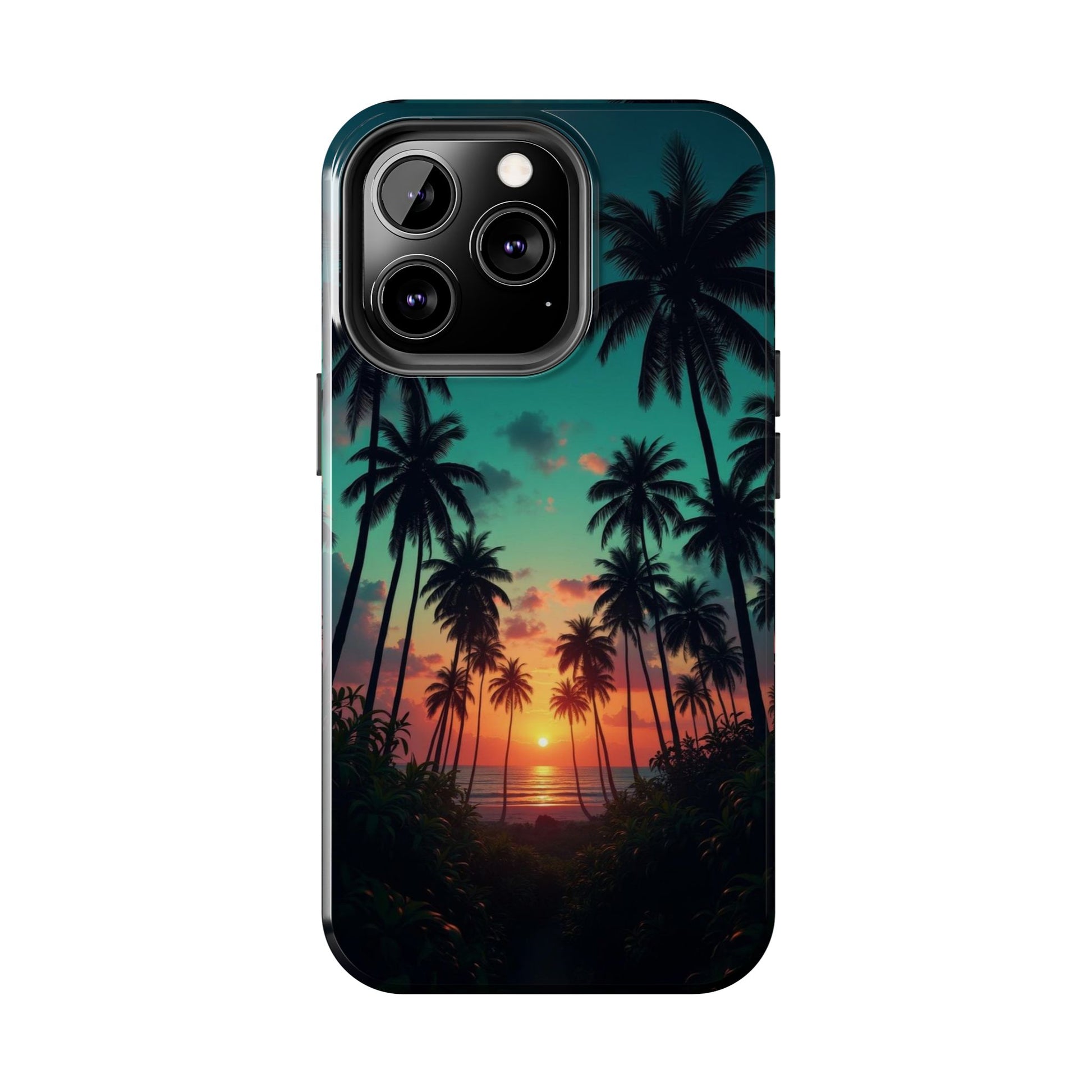 Beach Oasis Themed Tough Phone Cases for Iphones & Samsung Phones