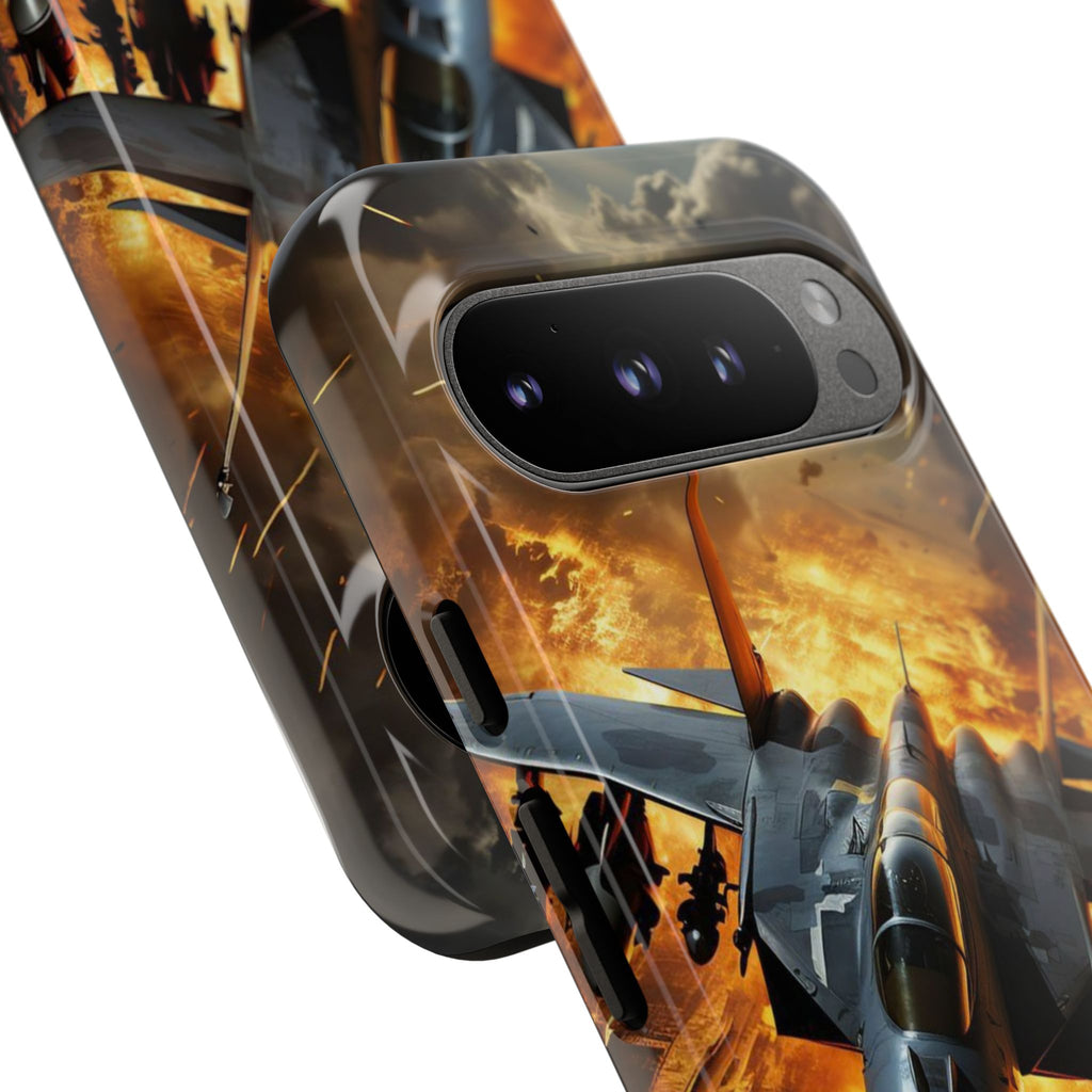 F-15 Fighter Jet Tough Cases for iPhones, Samsung, and Pixel